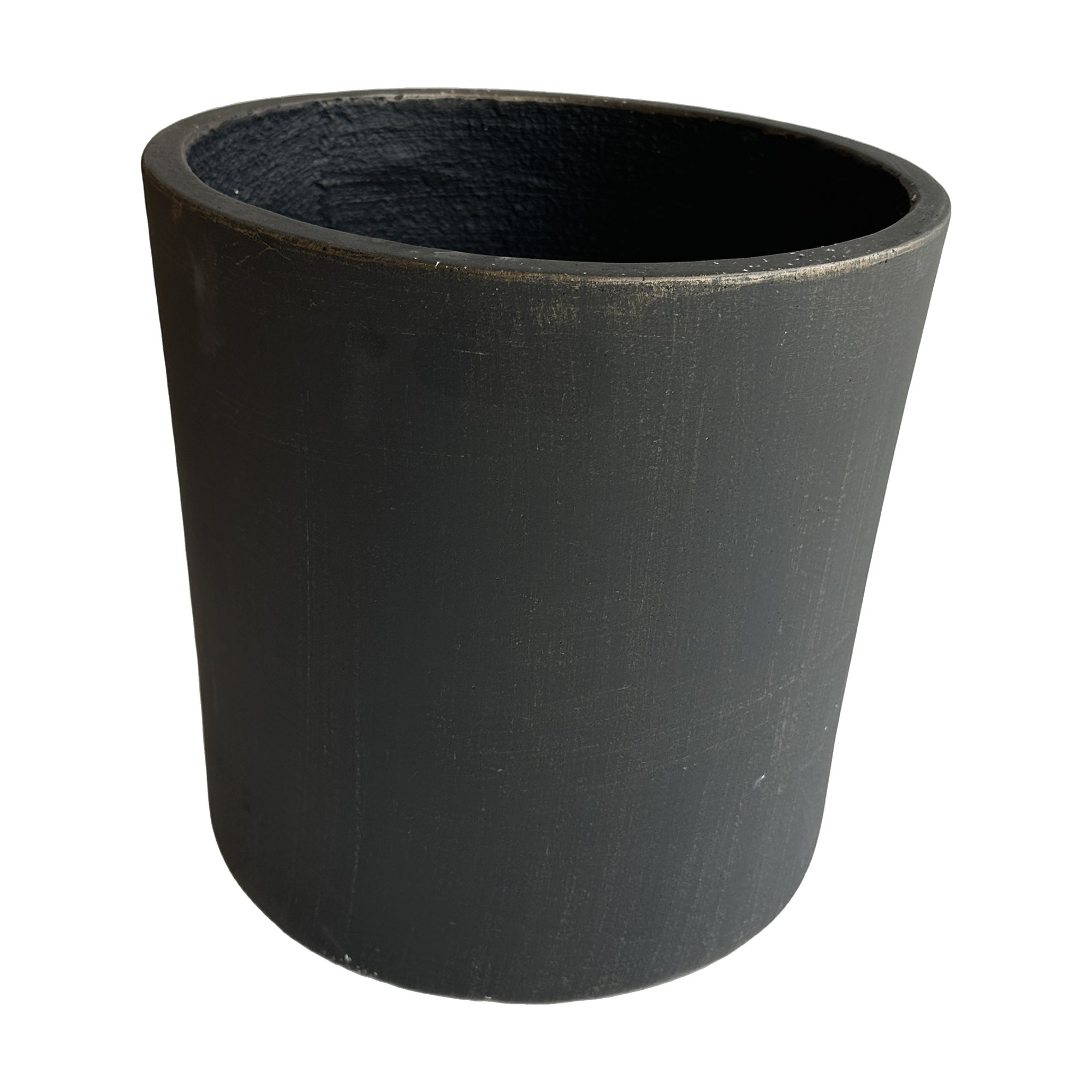 Maceta de Fibrocemento Ligero con Forma de Cilindro en Efecto Bronce, tamaño 56x67cm - image 5