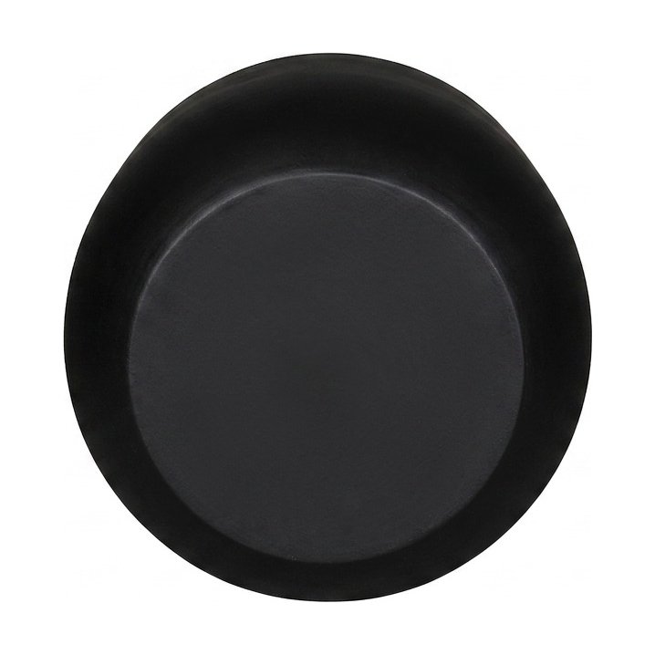Maceta de Fibrocemento Ligero con Forma de Gota en Negro, tamaño 27x27cm - image 2