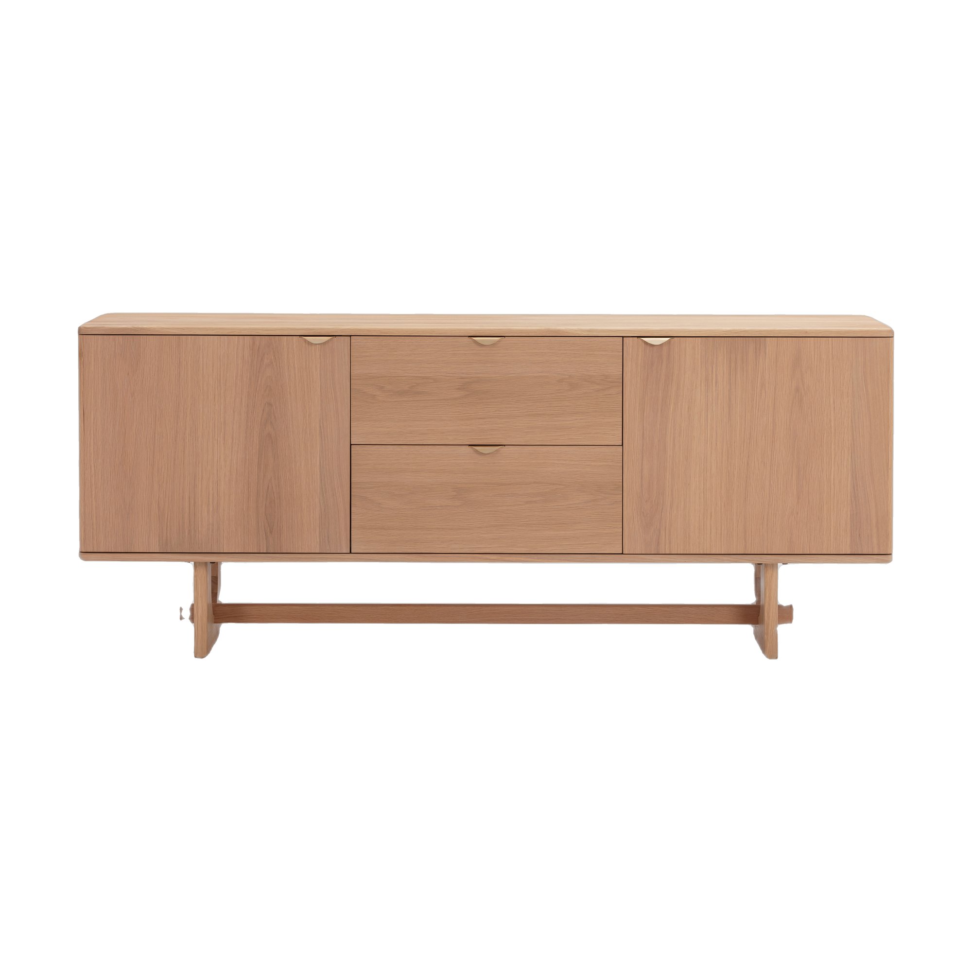 Arch Sideboard in Natural Oak Veneer, 180cm - image 2