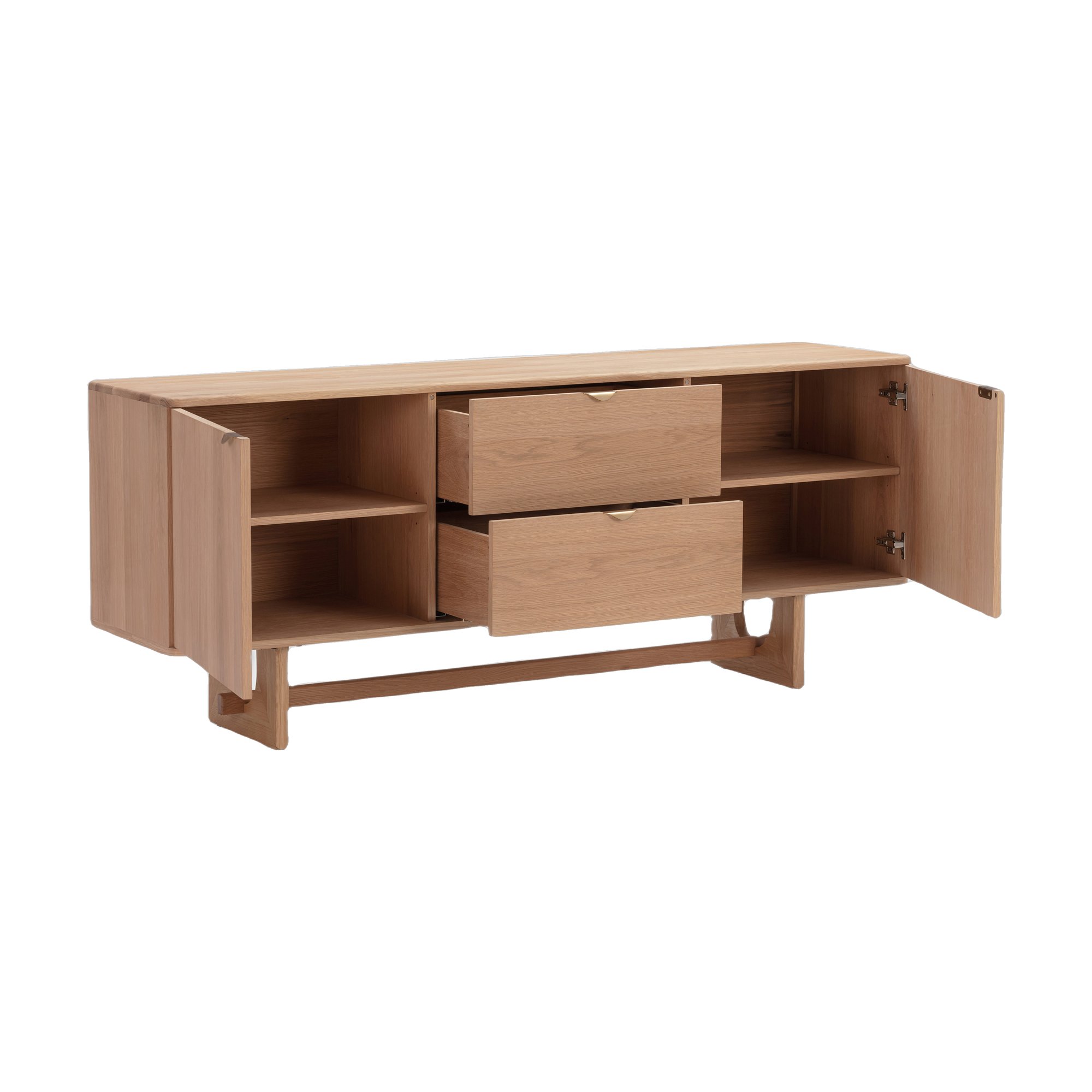 Arch Sideboard in Natural Oak Veneer, 180cm - image 5