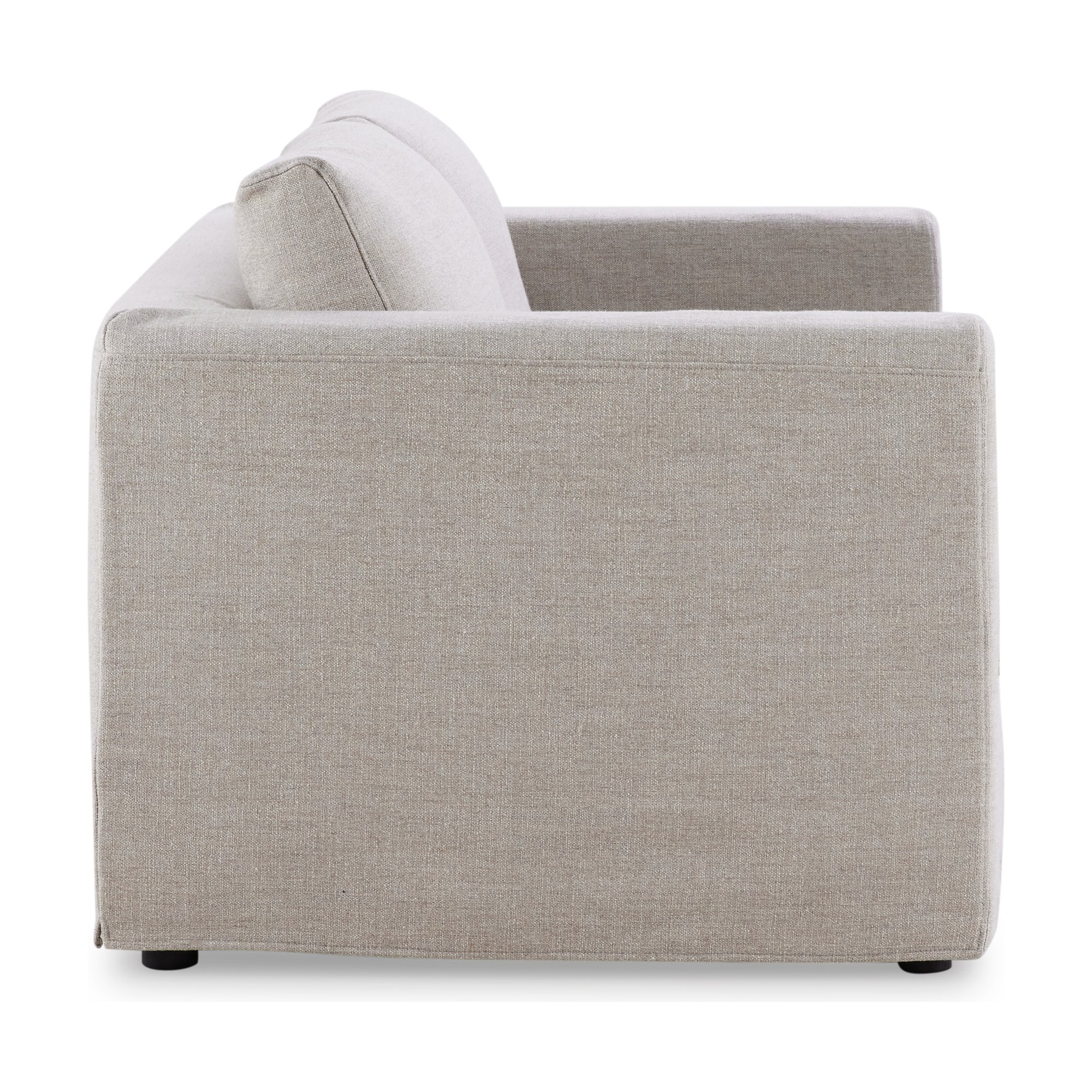 Breeze 2 Seater Sofa with LOX Khaki Fabric - image 5