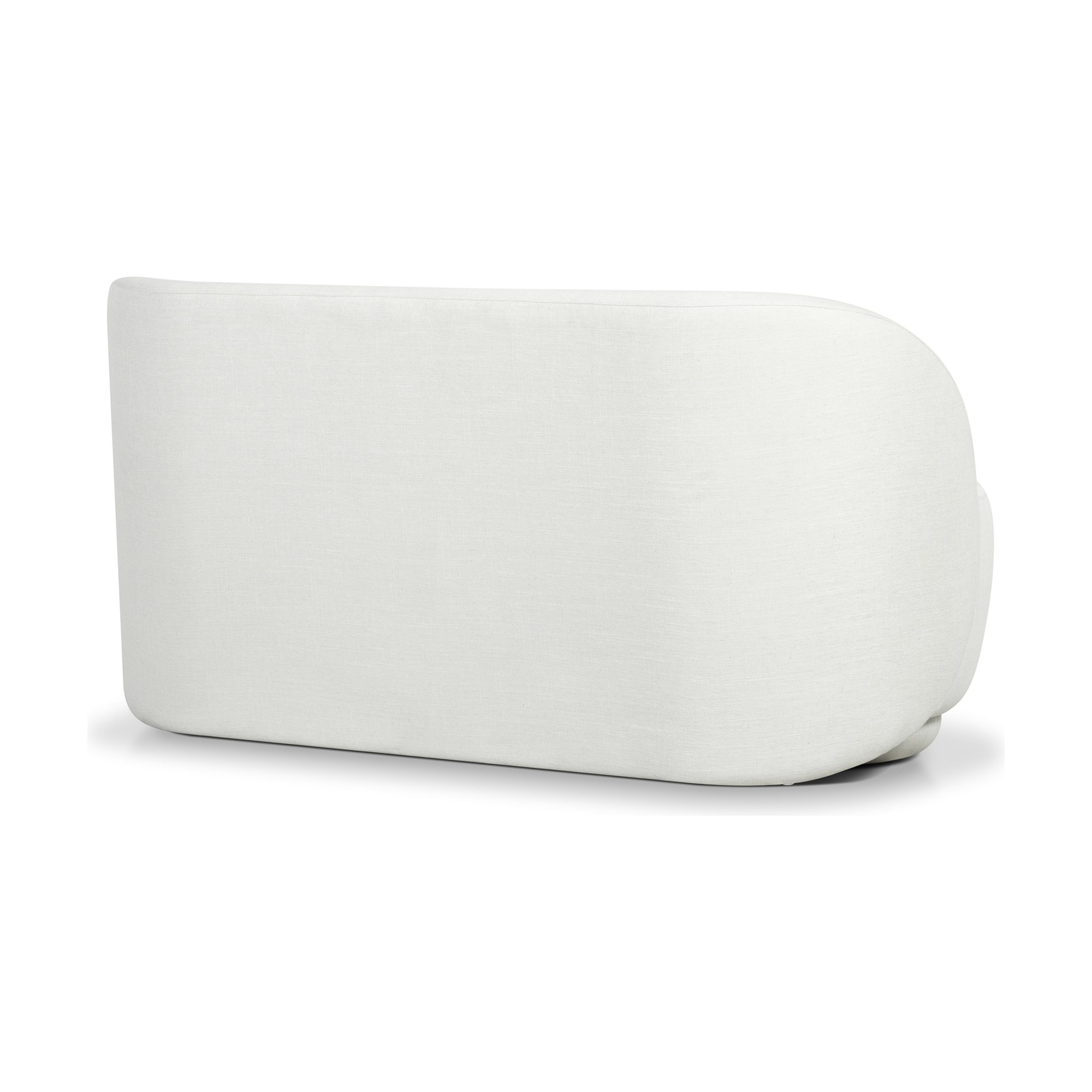 Shell 2 Seater Sofa with Diego Cream Fabric - image 4