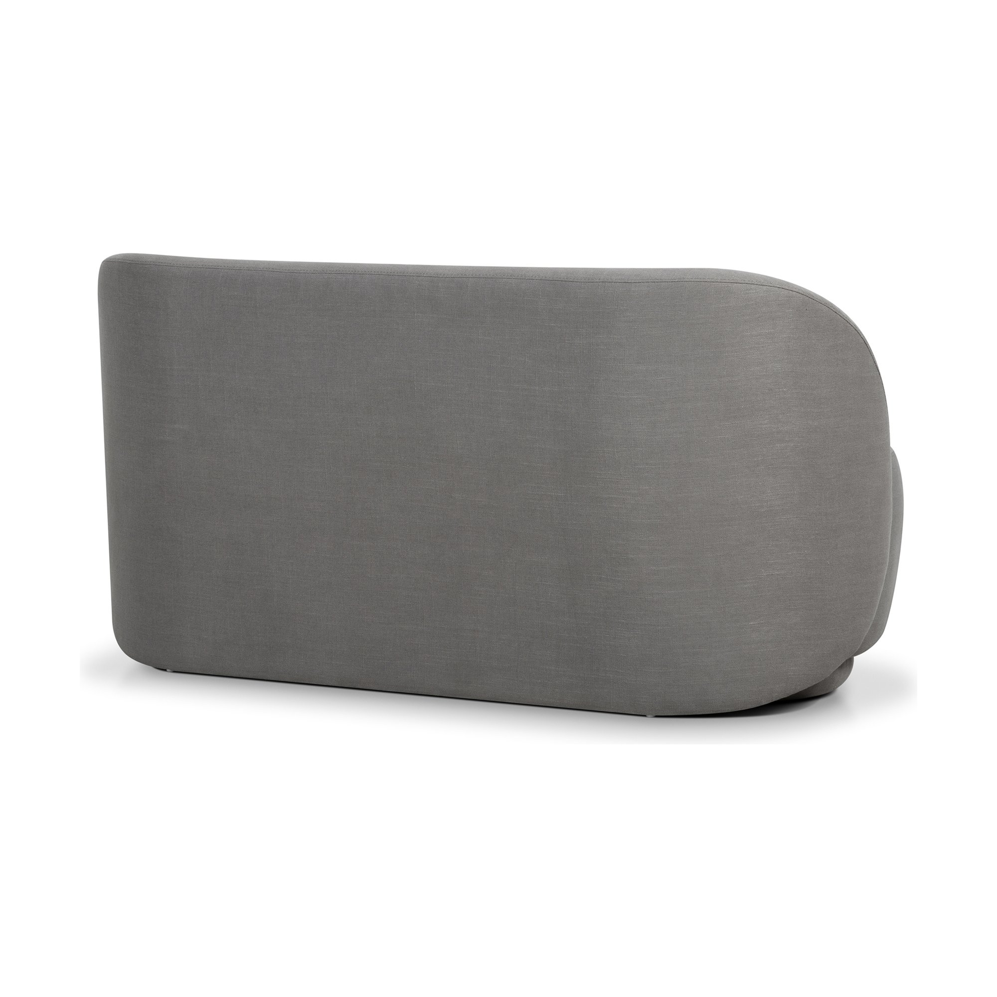 Shell 2 Seater Sofa with Diego Steel Fabric - image 4