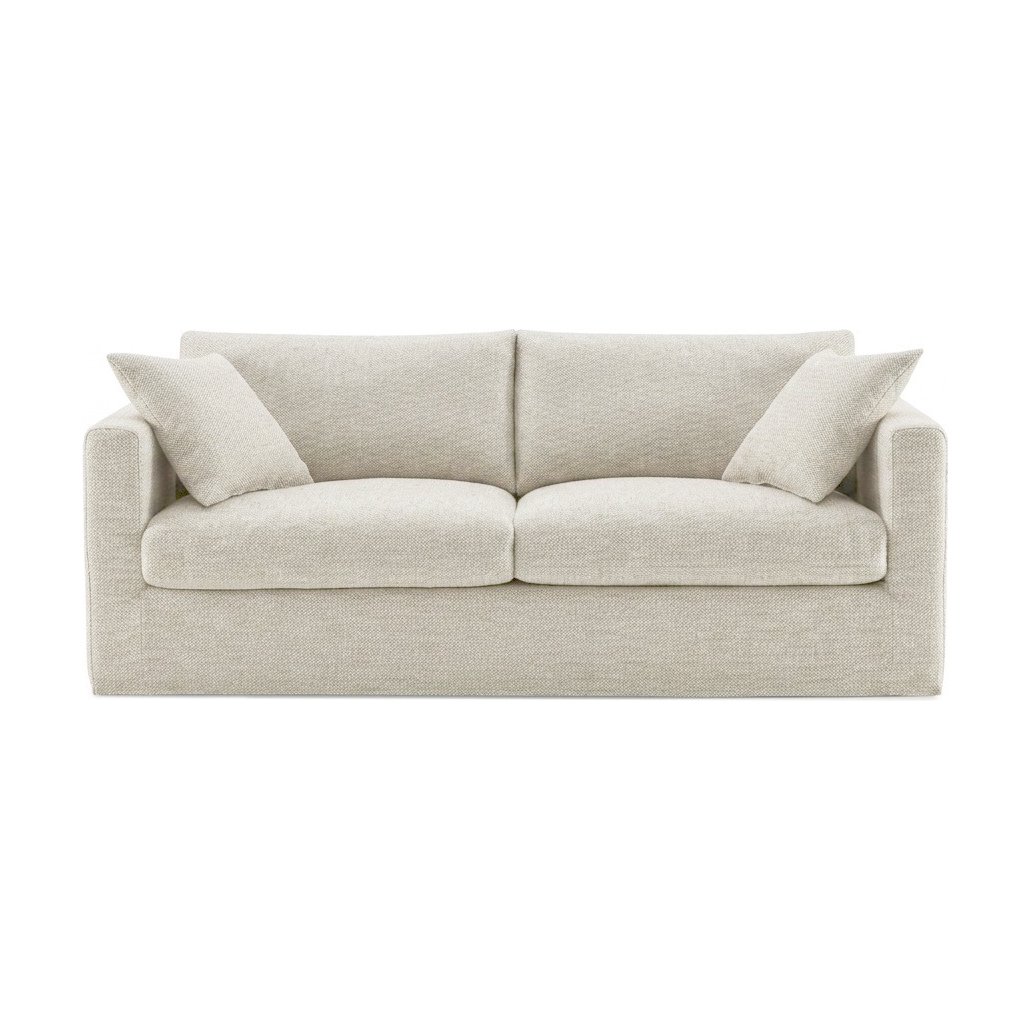 Breeze 3 Seater Sofa with ECO Beige Fabric - image 2