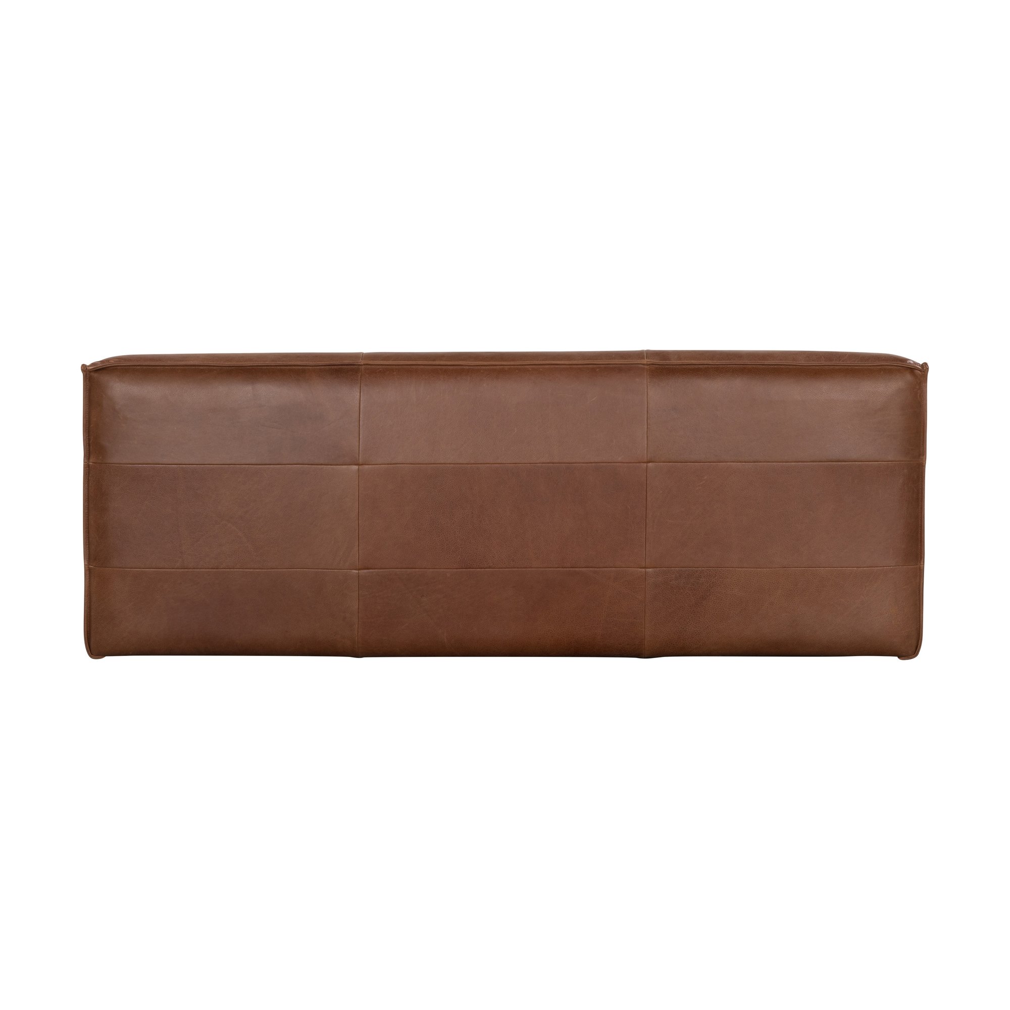 Crest 3 Seater Sofa with Ostuni Pecan Leather - image 2