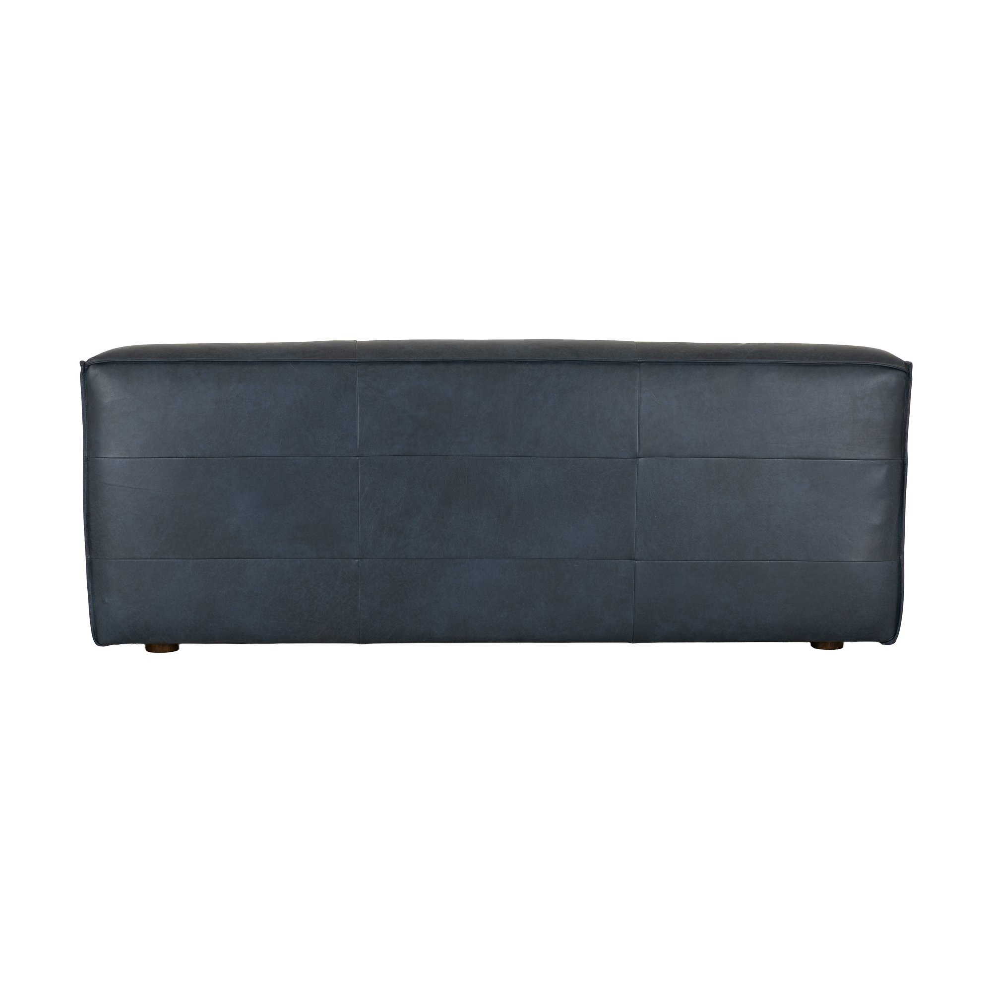 Sofá Crest de 3 Plazas con Cuero Oxford Blue - image 3