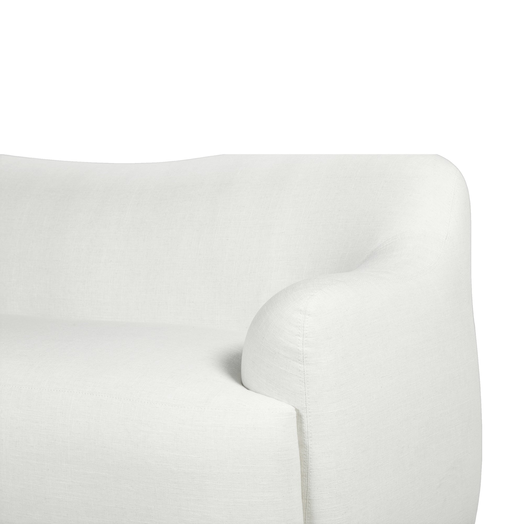 Solace 3 Seater Sofa with Diego Cream Fabric - image 6