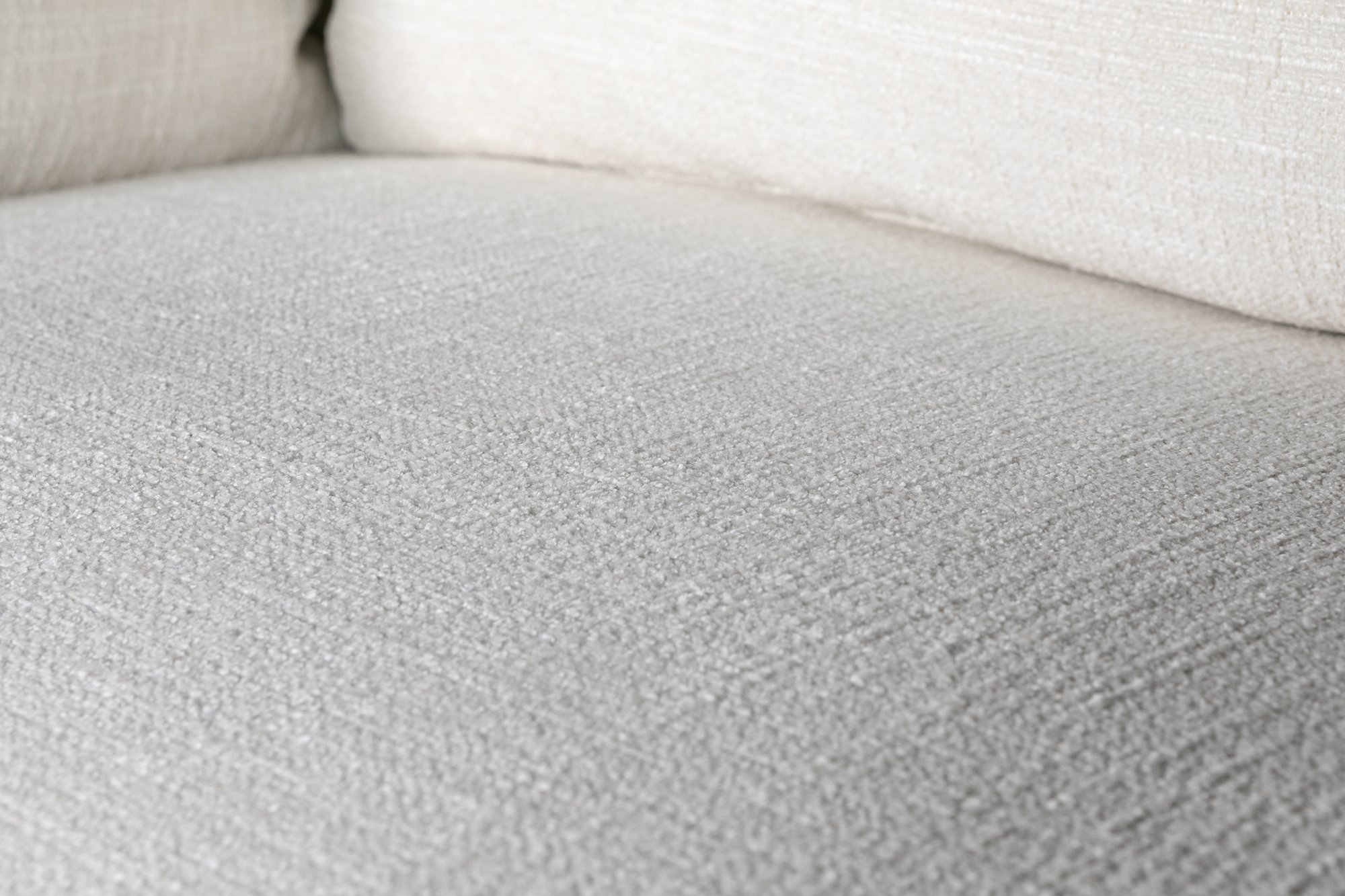 Bantry 4 Seater Sofa with Crosshatch Cream Fabric - image 5