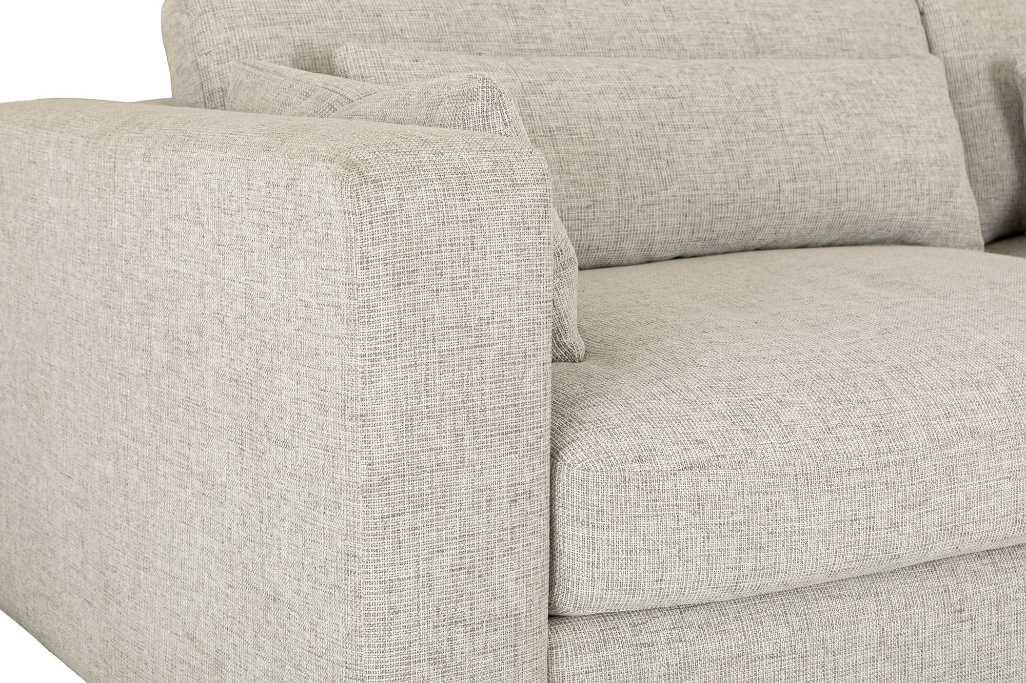 Bantry 4 Seater Sofa with Cuba Bone Fabric - image 4