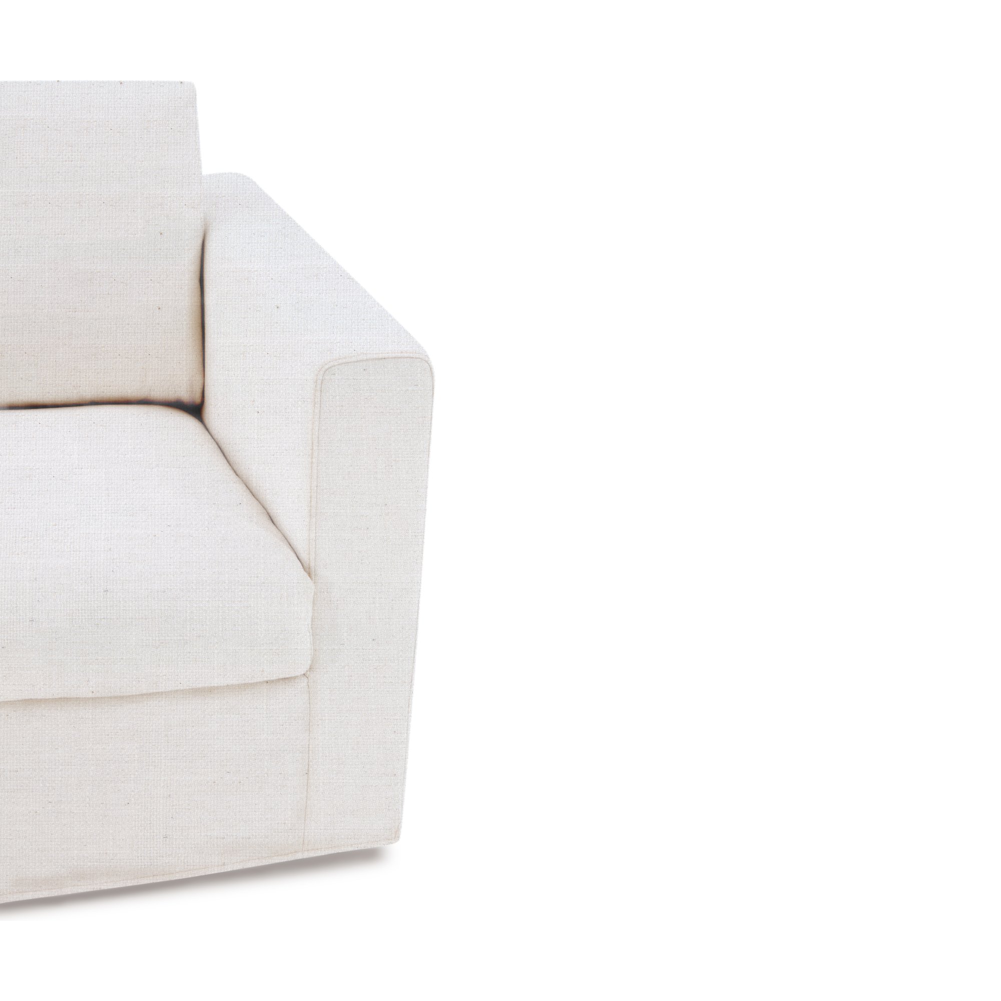 Sofá Breeze de 4 Plazas con Tela FLW Off White - image 7