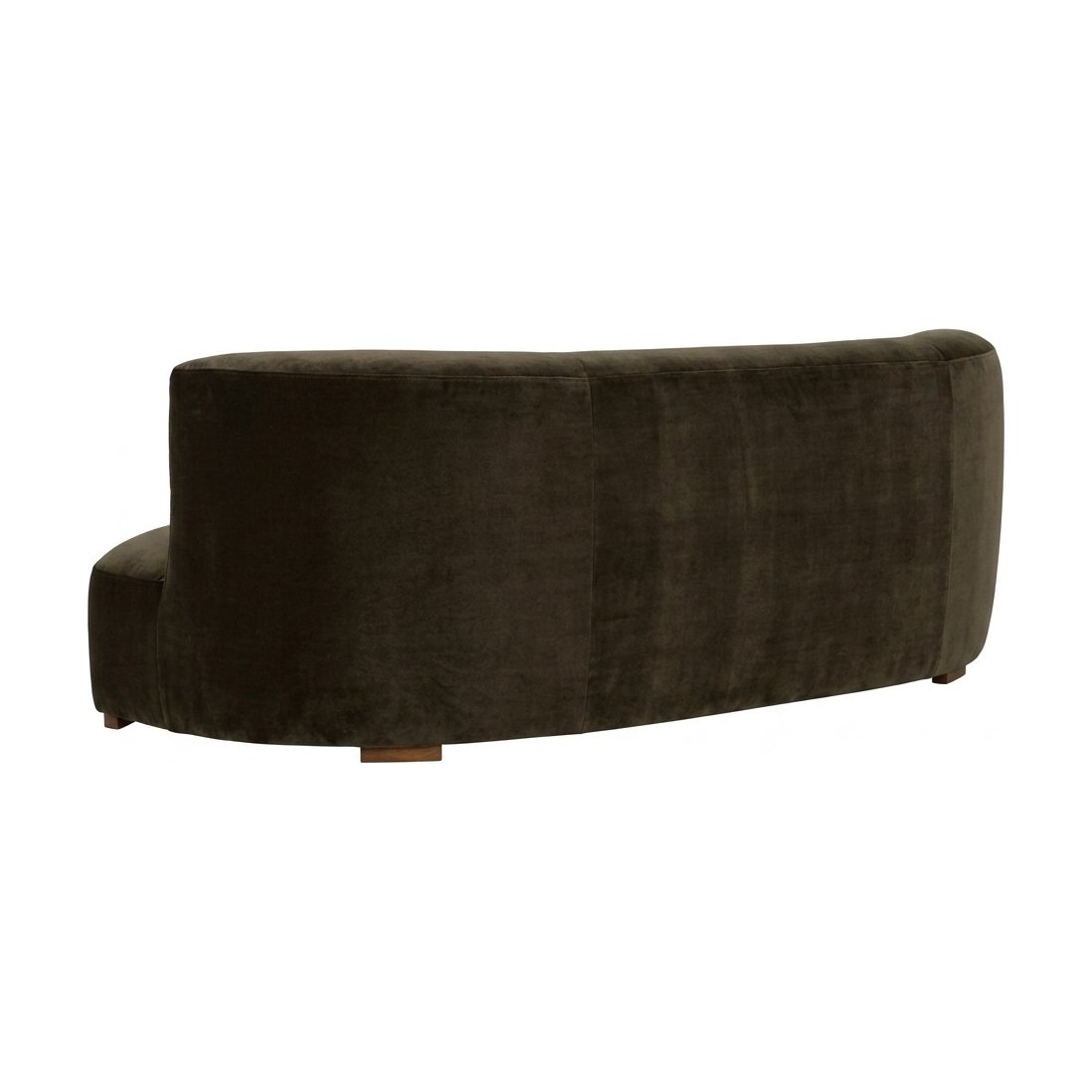 Tate 4 Seater Sofa with Cotton Velvet Cypress Fabric - image 3