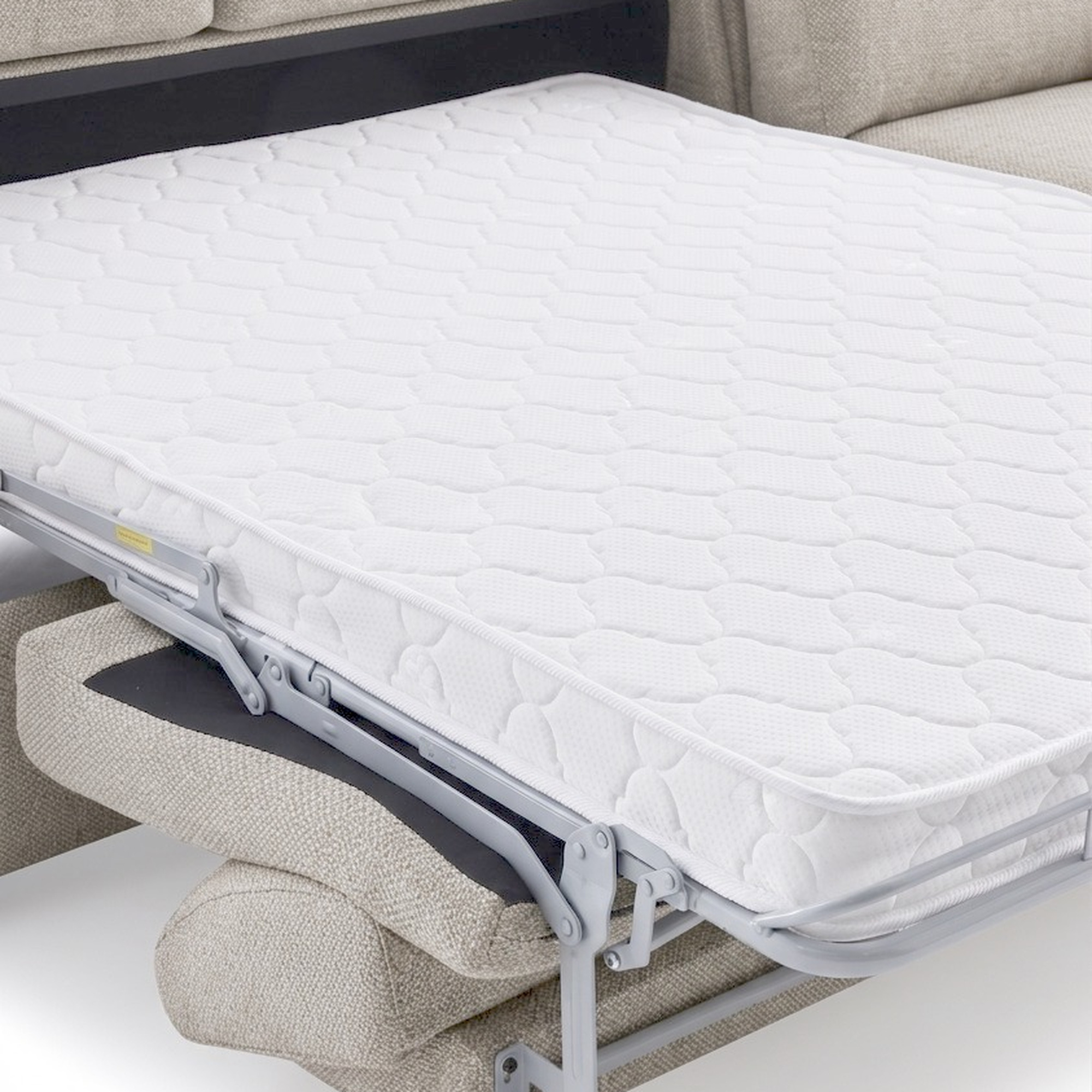 Sofá Cama Nova de 3 Plazas en Tela ECO Beige - image 2