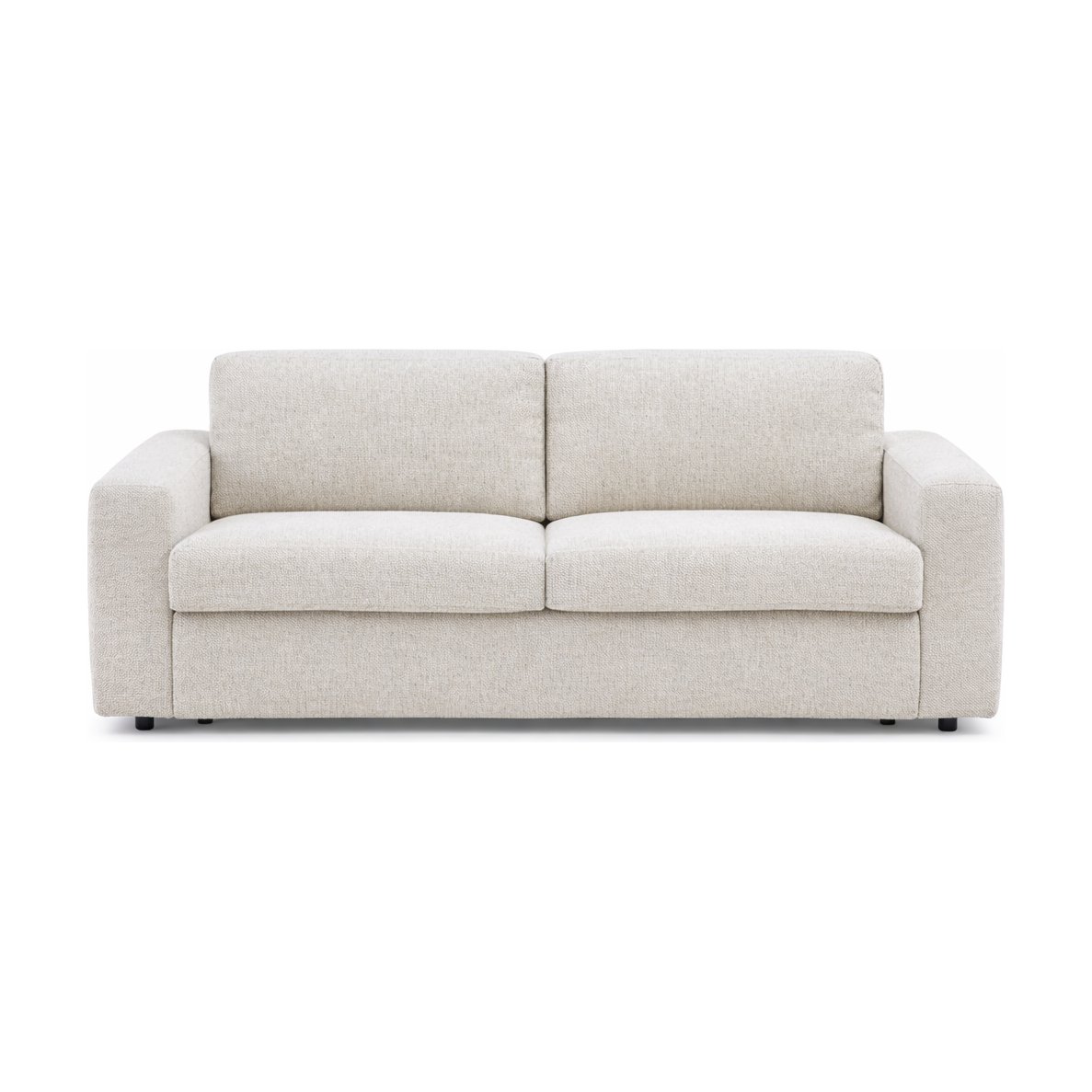Nova Pull-Out Sofa Bed 3 Seater in FH Beige Fabric - image 2