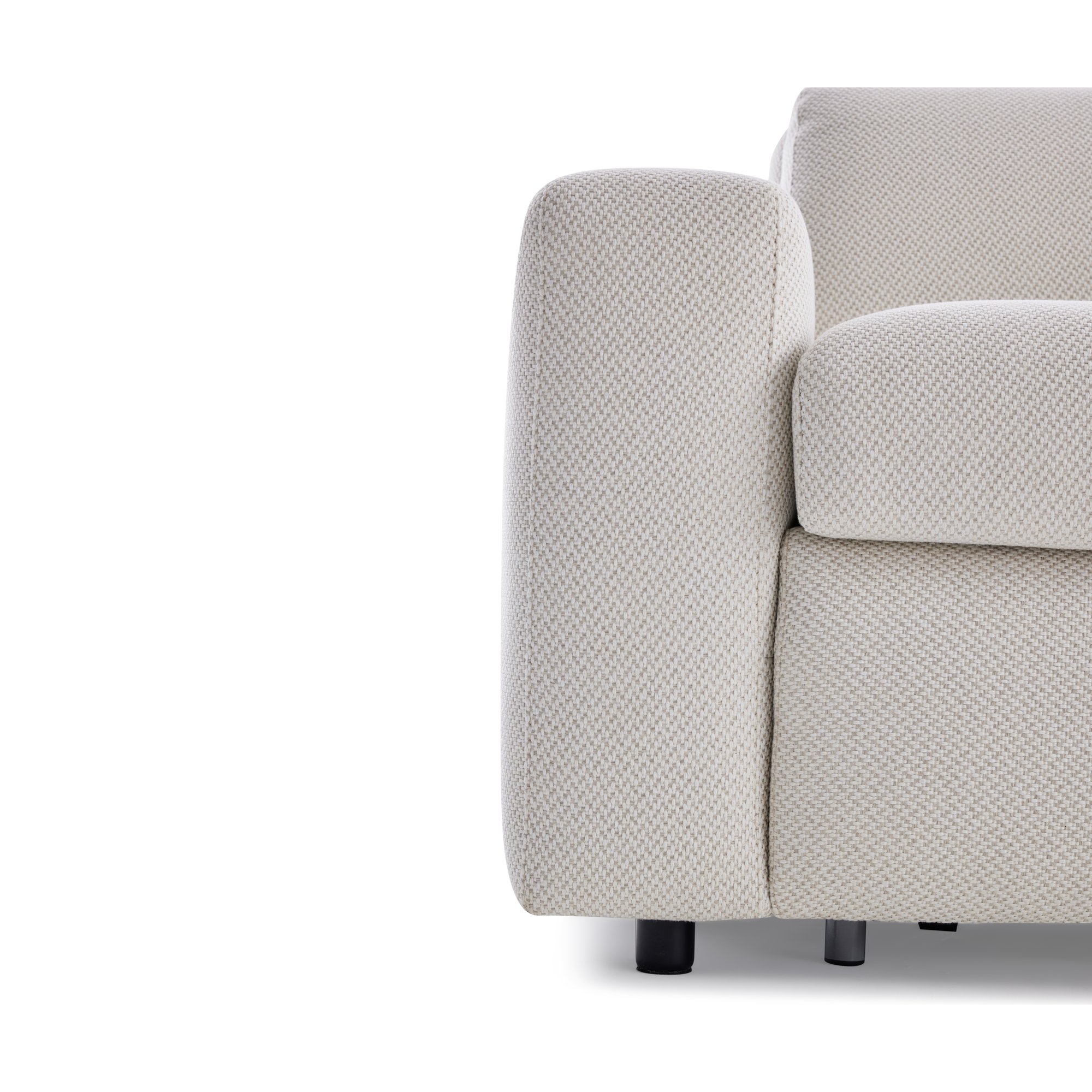 Nova Pull-Out Sofa Bed 3 Seater in FH Beige Fabric - image 8