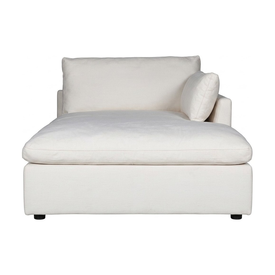 Módulo Chaise Derecho para Sofá Modular Bingo con Tela FLW Off White - image 4