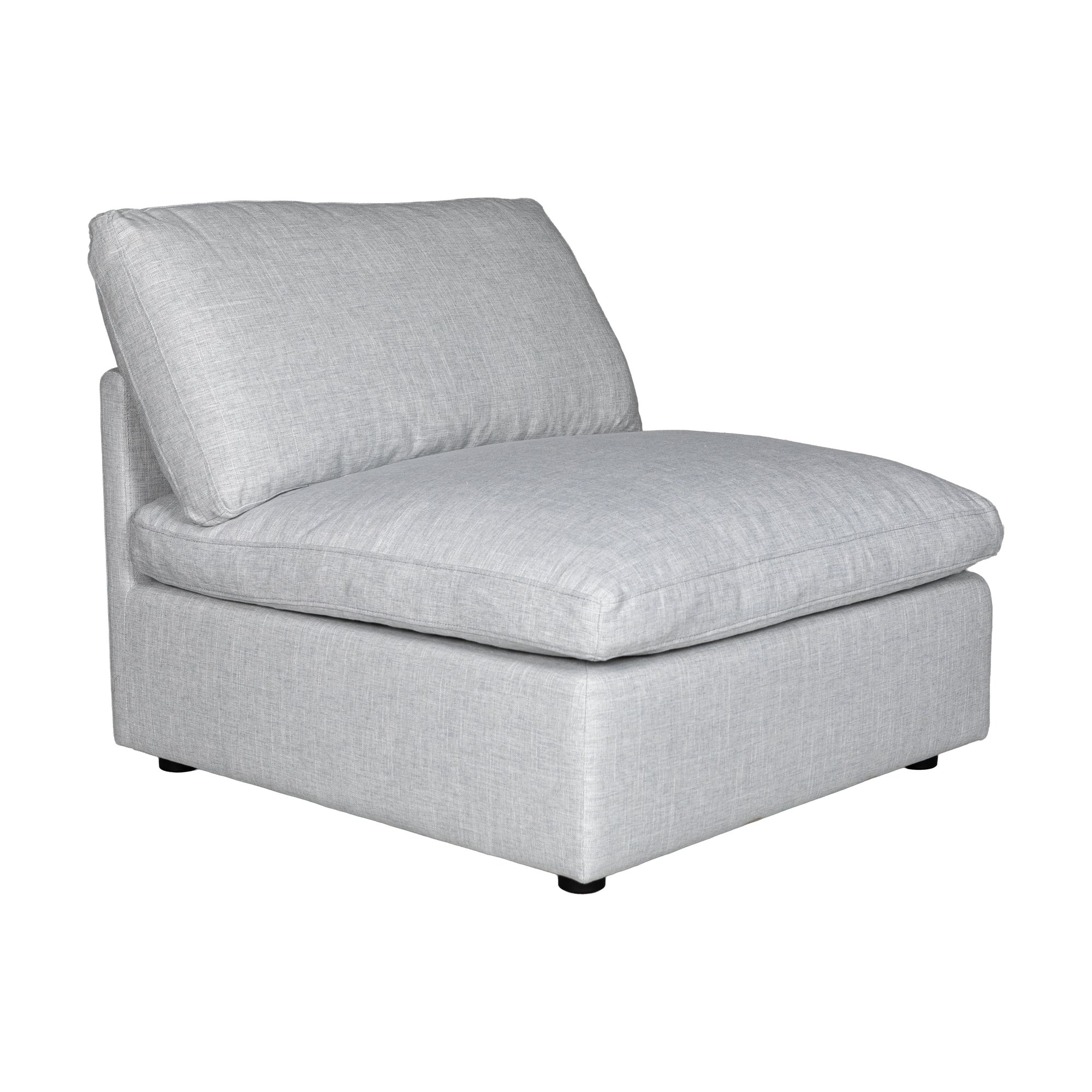 Módulo Central para Sofá Modular Bingo con Tela FLW Light Gray - image 1