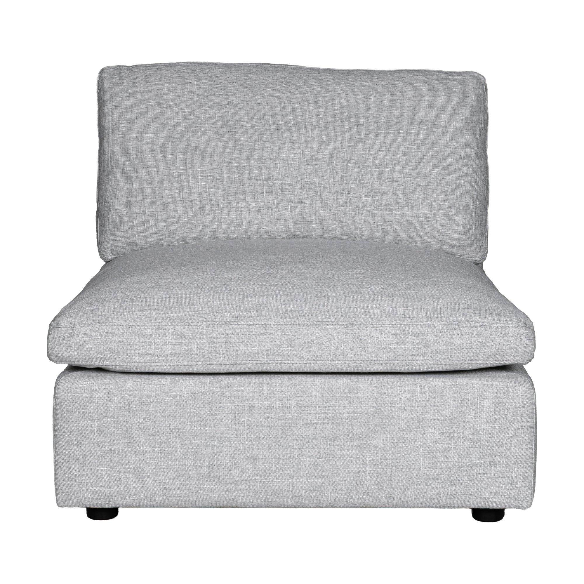 Módulo Central para Sofá Modular Bingo con Tela FLW Light Gray - image 3