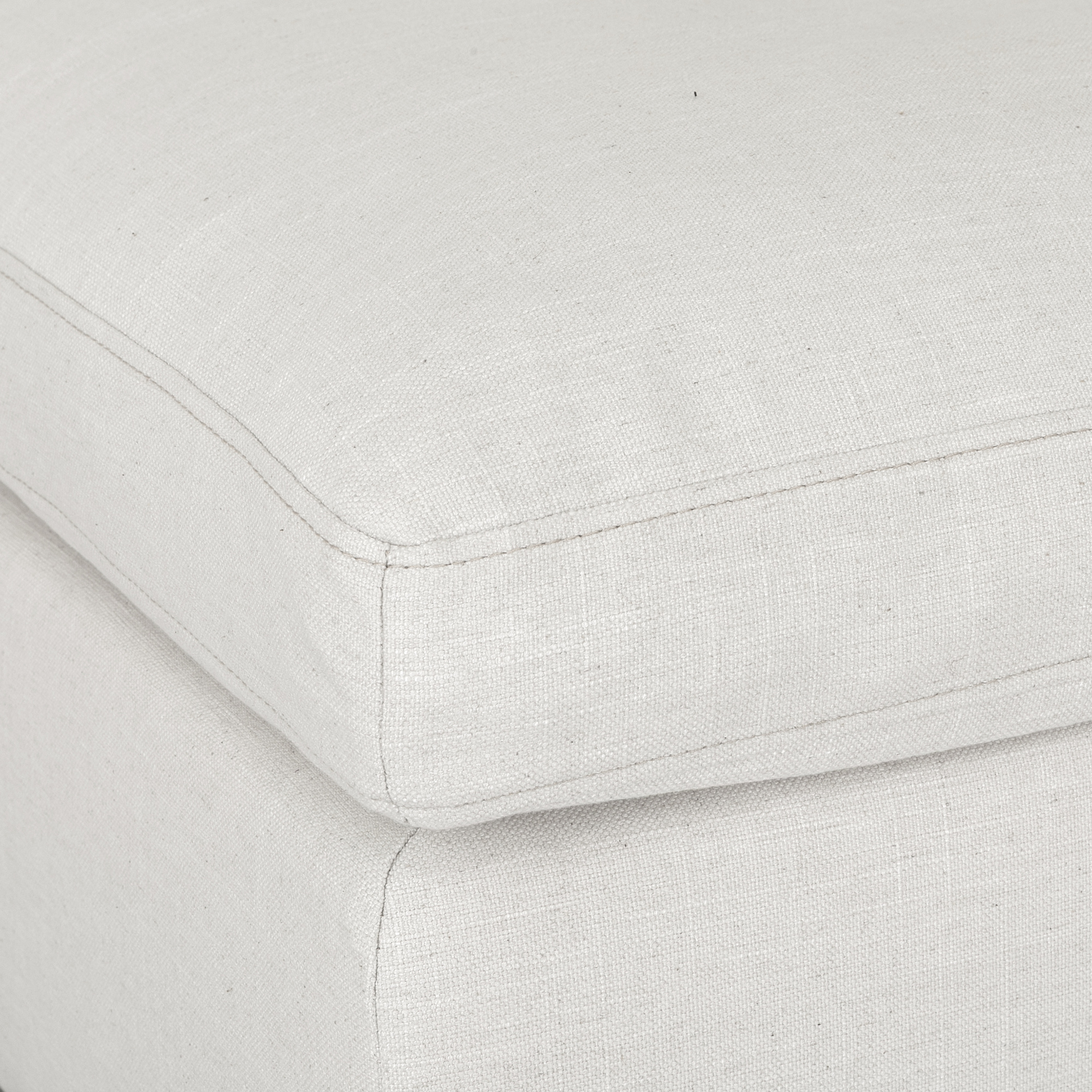 Bingo Modular Sofa Center Piece with FLW Off White Fabric - image 4