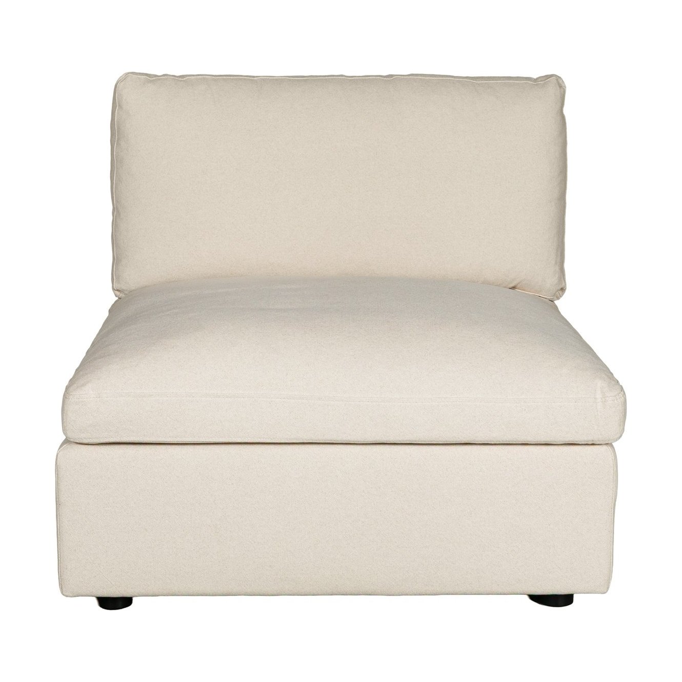 Módulo Central para Sofá Modular Bingo con Tela LIS Beige - image 2