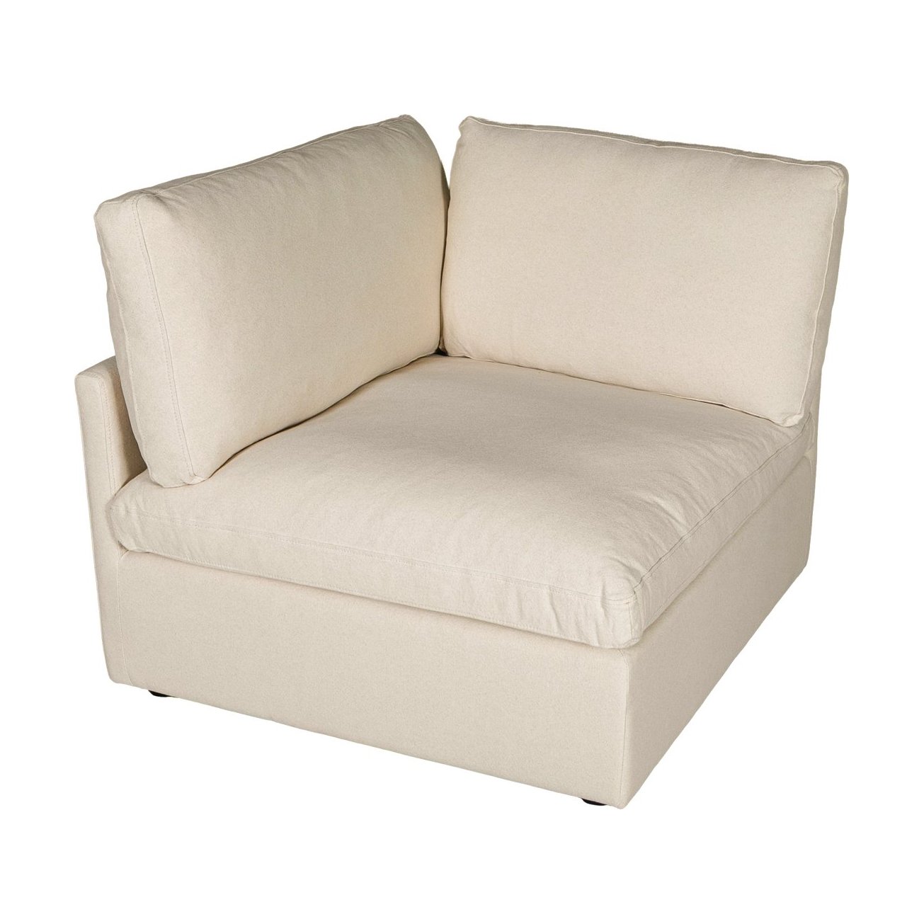 Módulo Esquinero para Sofá Modular Bingo con Tela LIS Beige - image 2