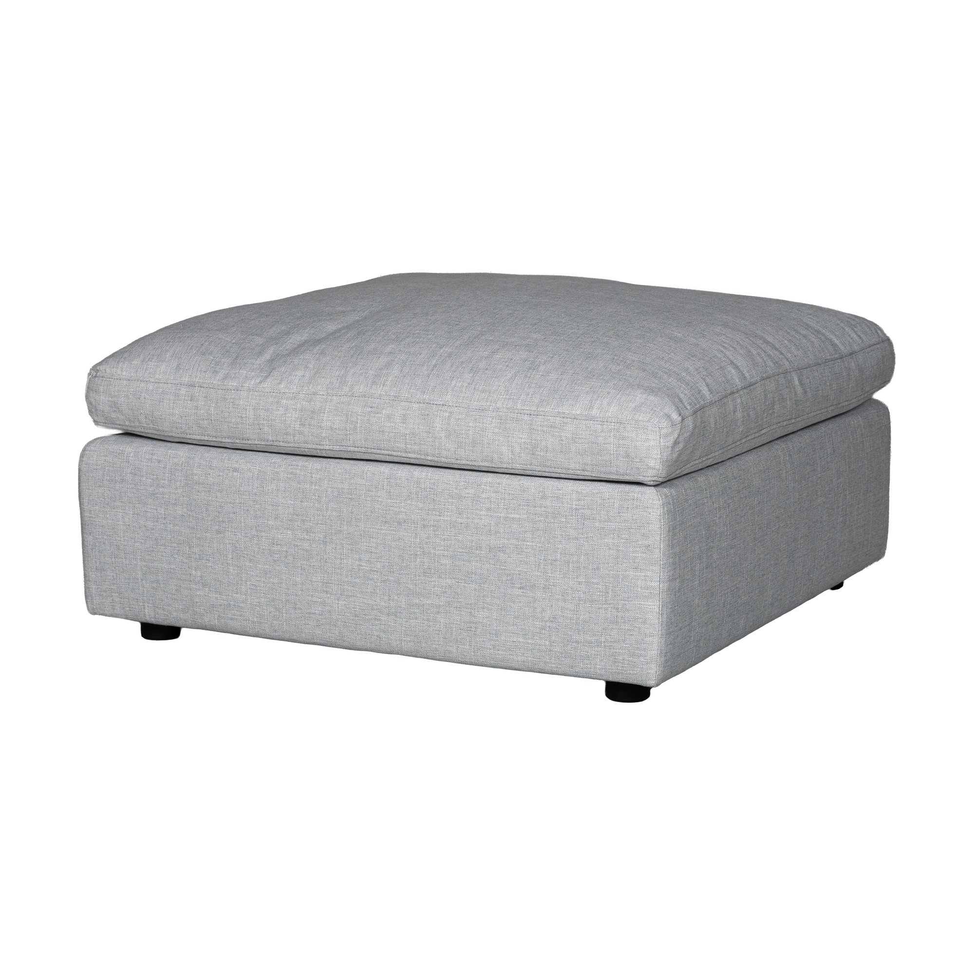 Módulo Otomana para Sofá Modular Bingo con Tela FLW Light Gray - image 1