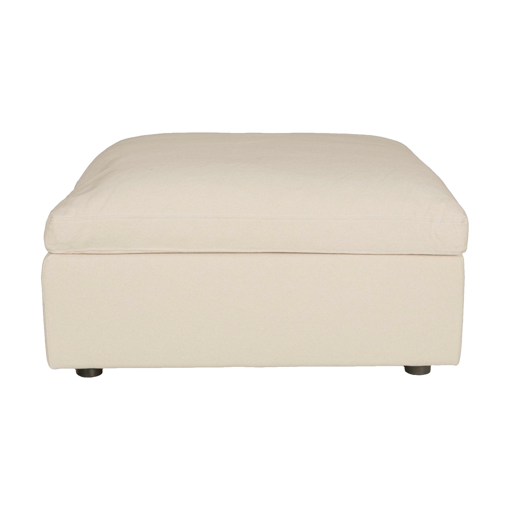Bingo Modular Sofa Ottoman with LIS Beige Fabric - image 2
