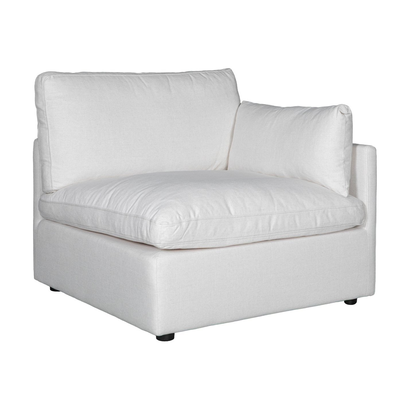 Módulo Lateral para Sofá Modular Bingo con Tela FLW Off White - image 3