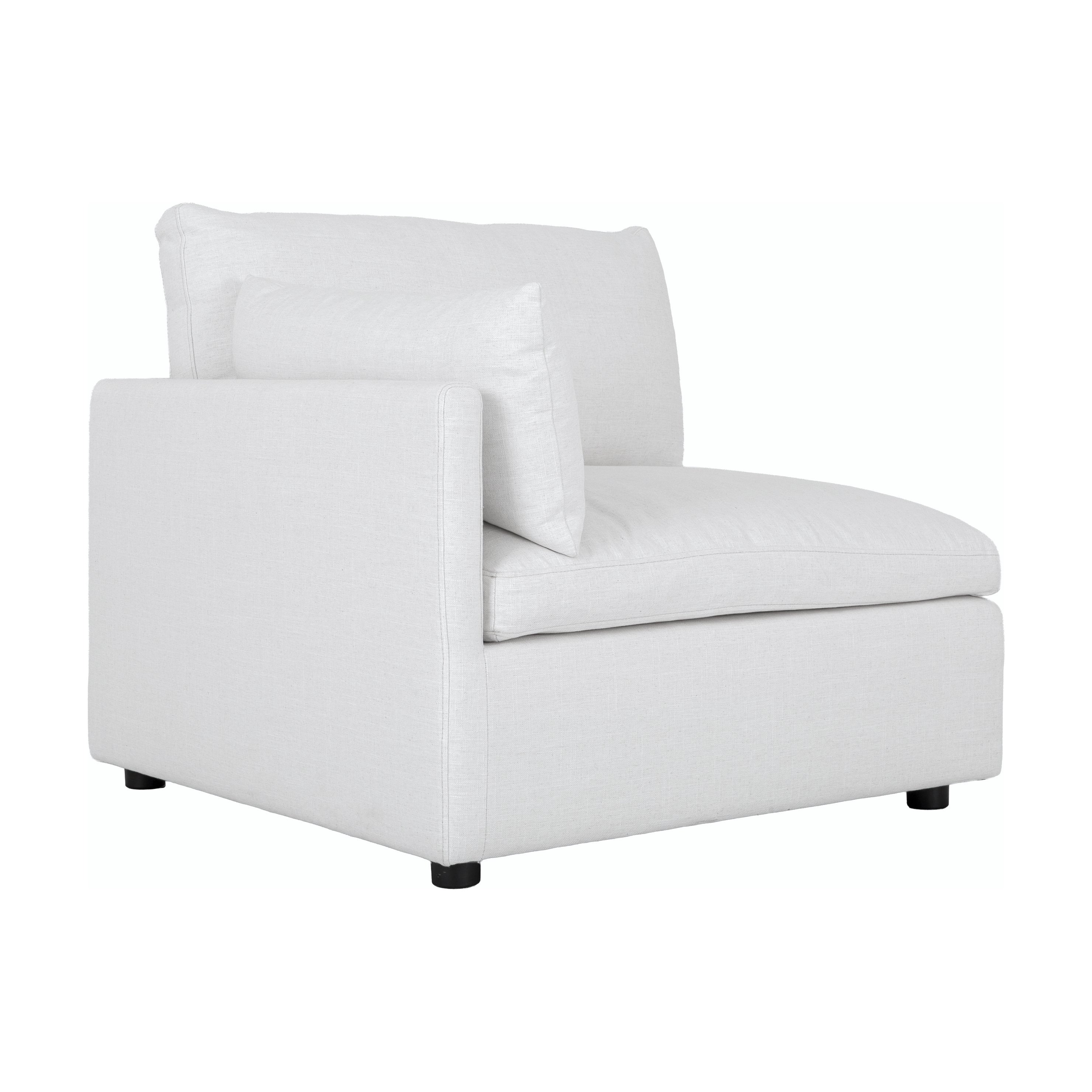 Módulo Lateral para Sofá Modular Bingo con Tela FLW Off White - image 5