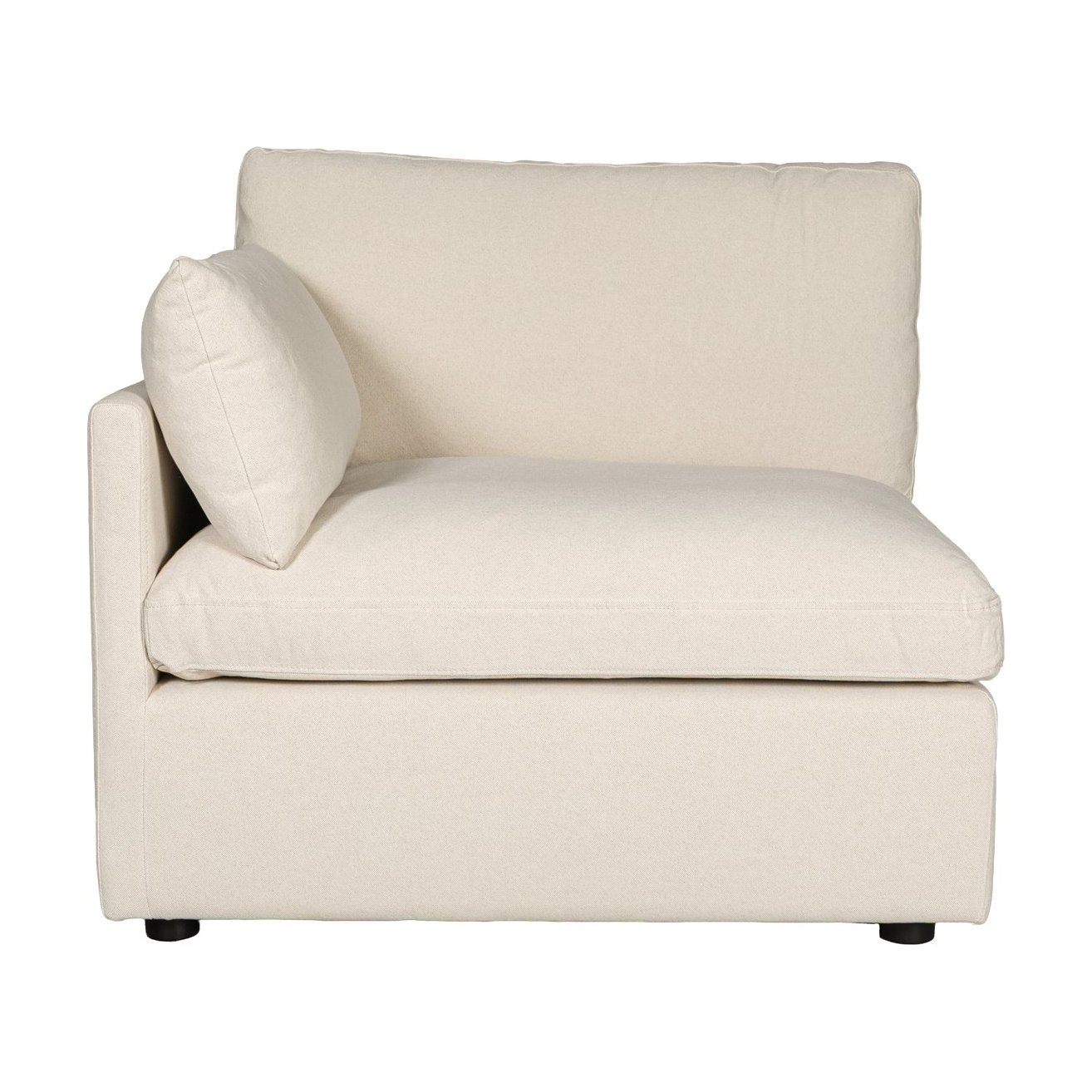 Módulo Lateral para Sofá Modular Bingo con Tela LIS Beige - image 2
