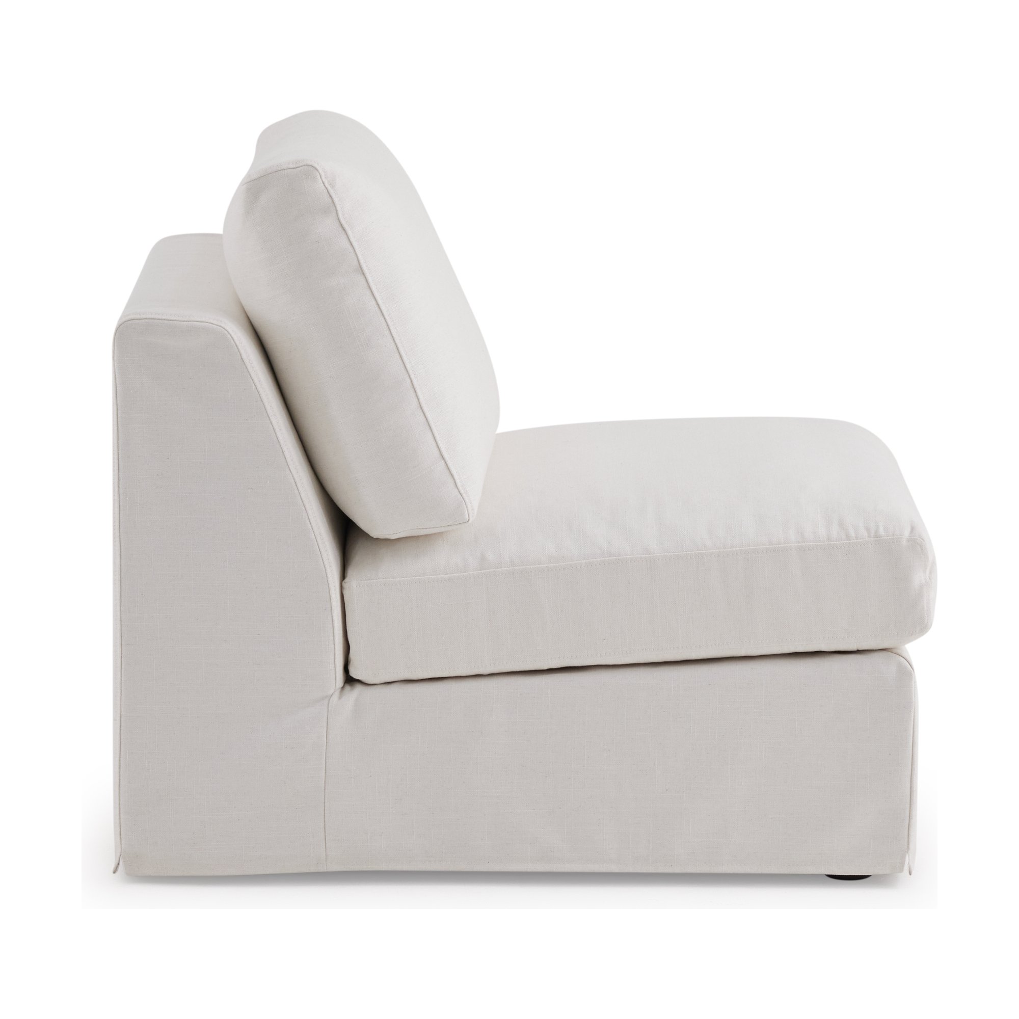 Módulo Central para Sofá Modular Breeze con Tela FLW Off White - image 3