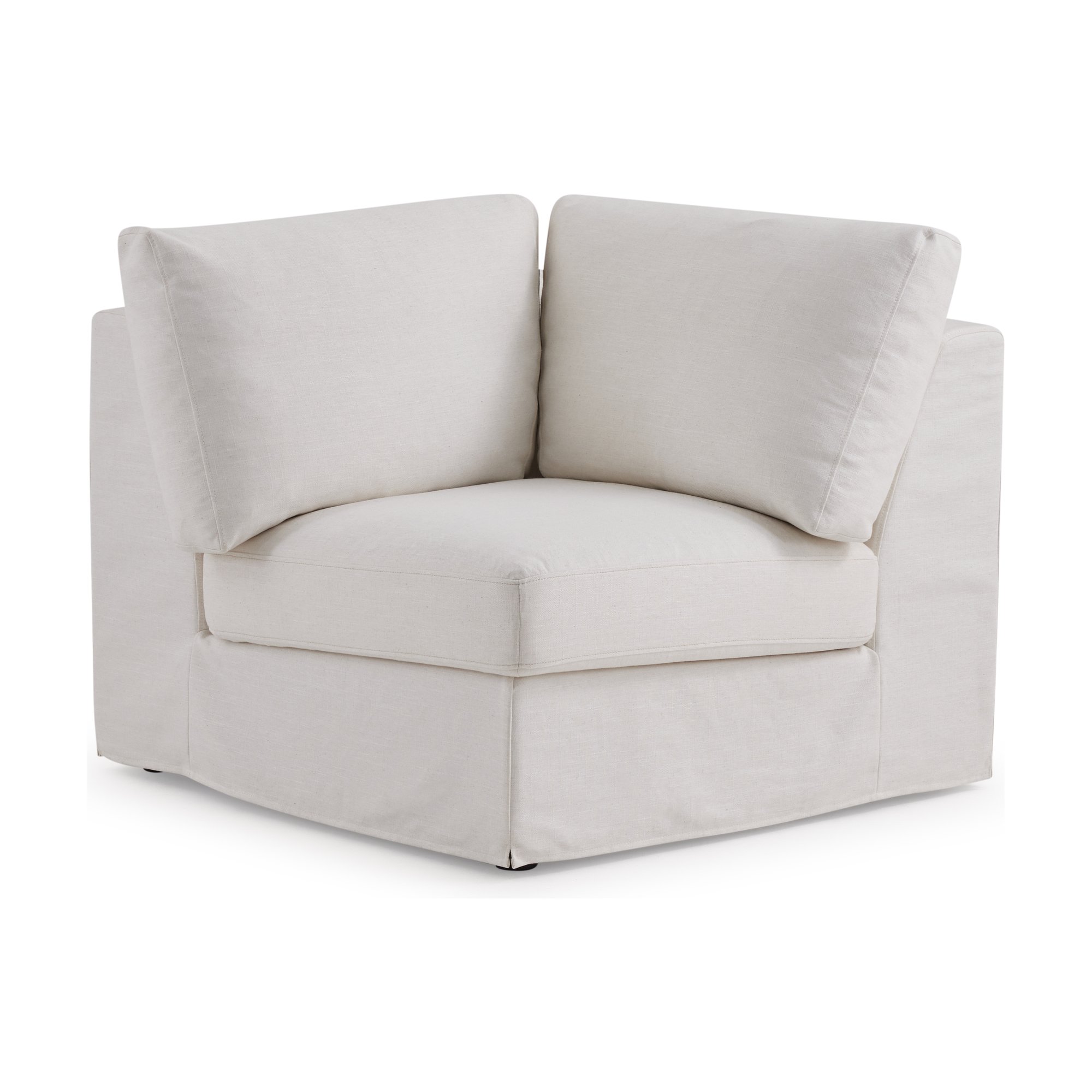 Módulo Esquinero para Sofá Modular Breeze con Tela FLW Off White - image 1