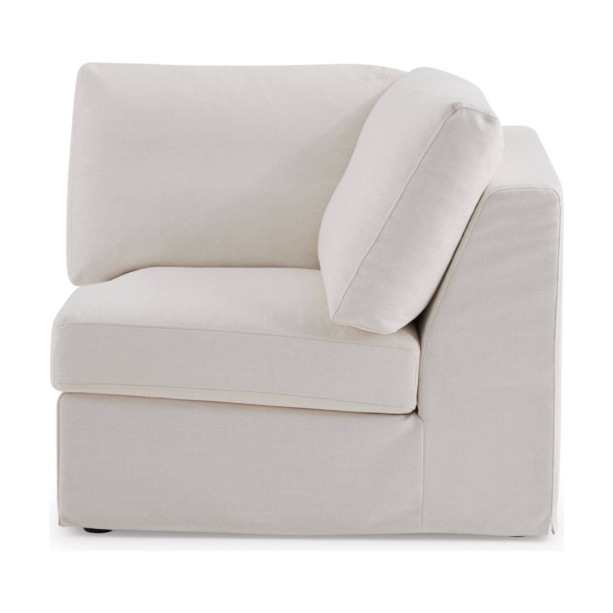 Módulo Esquinero para Sofá Modular Breeze con Tela FLW Off White - image 2