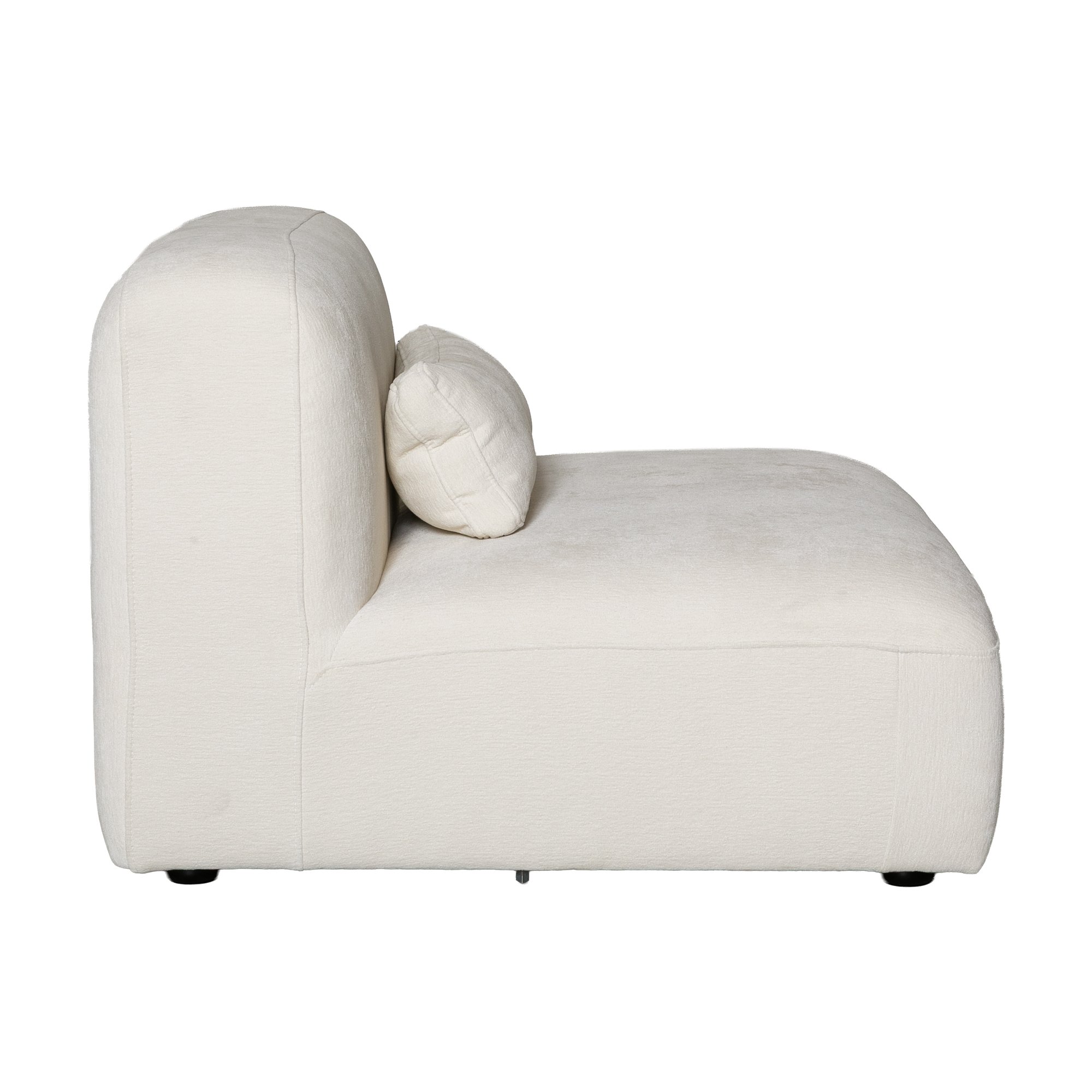 Módulo Central para Sofá Modular Pretty con Tela FAM Off White - image 3