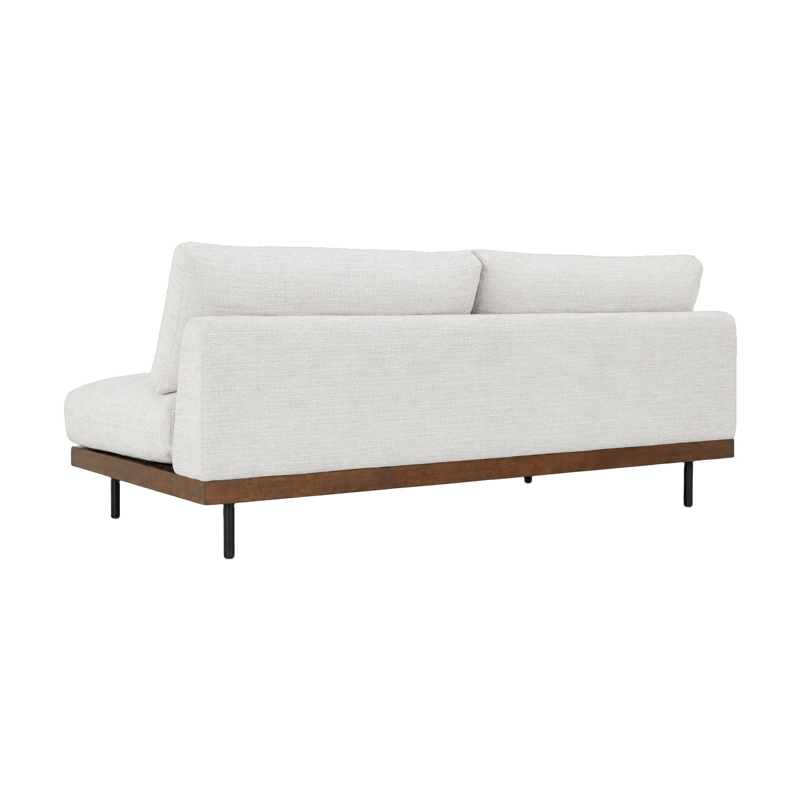 Módulo de 2 Plazas para Sofá Modular Sabi con Tela Slub Cream - image 3
