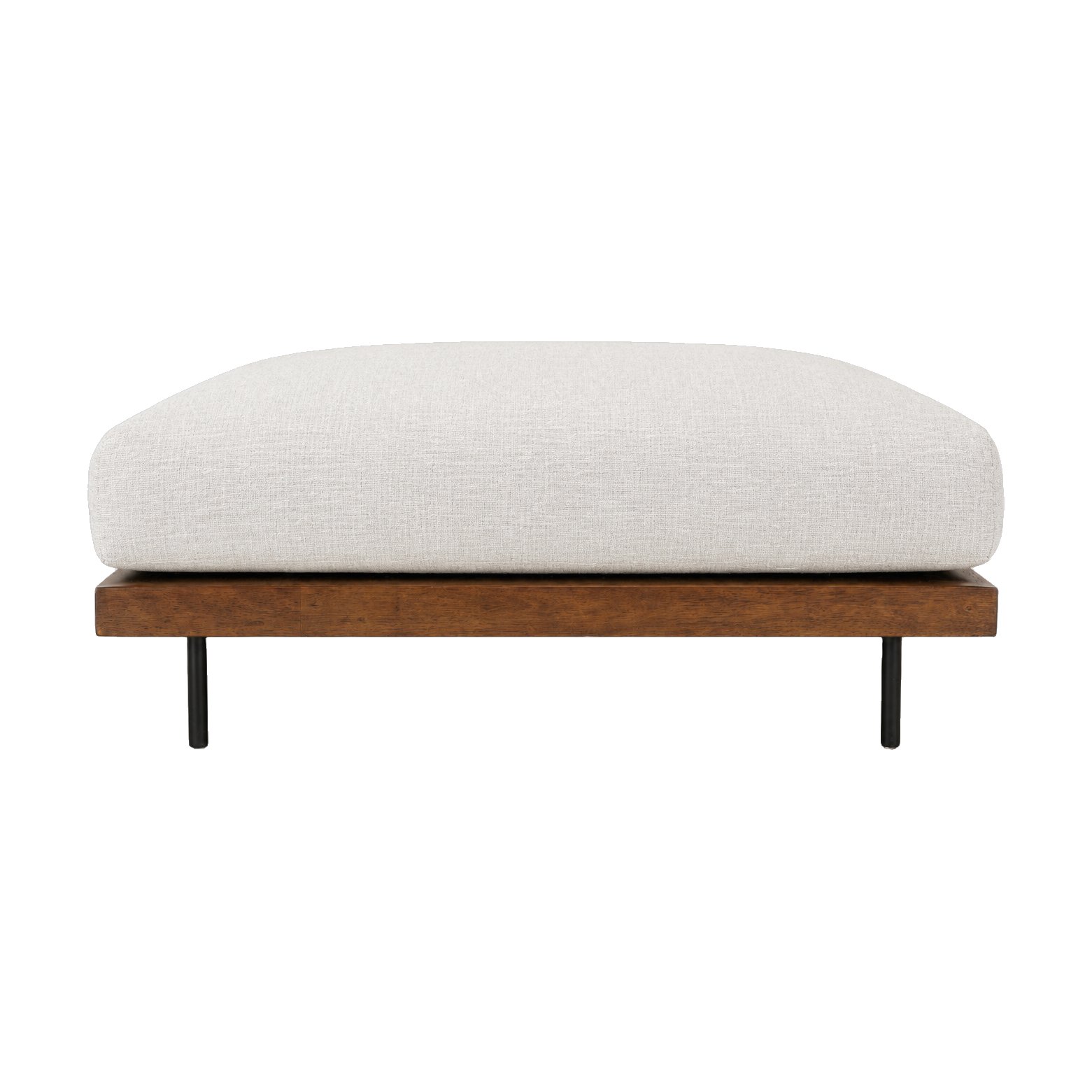 Módulo Otomana para Sofá Modular Sabi con Tela Slub Cream - image 1