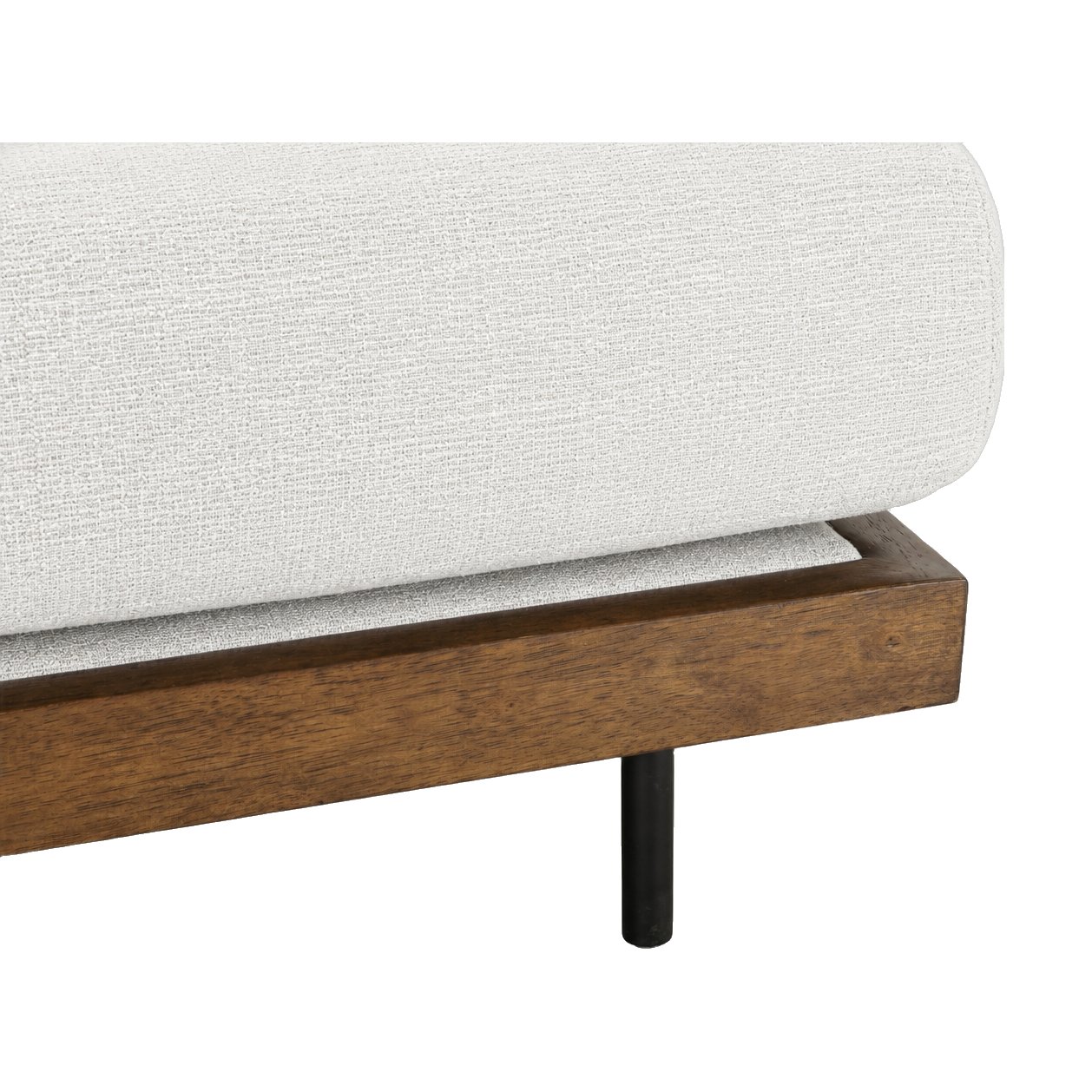 Módulo Otomana para Sofá Modular Sabi con Tela Slub Cream - image 2
