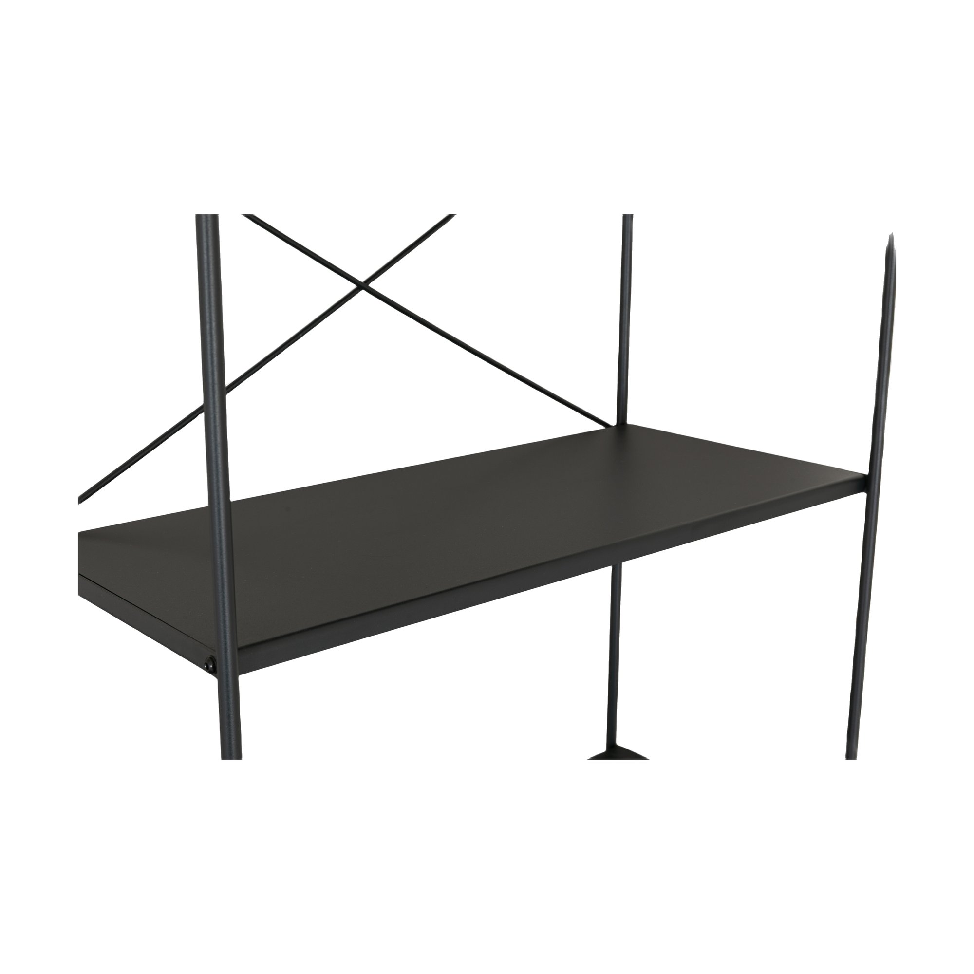 Estante de Piso Alto X Shelf en Acero Negro, 70cm - image 4