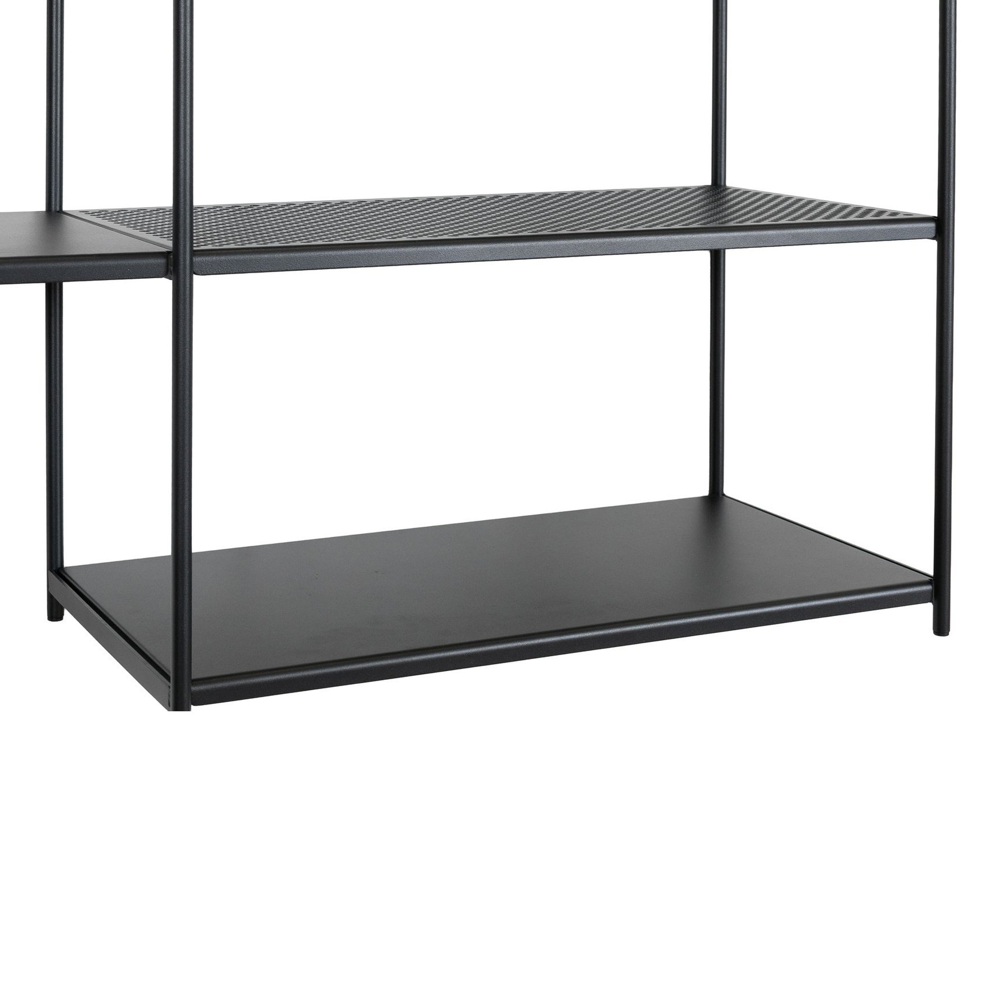 Set de 5 Estantes de Pared X Shelf en Acero Negro - image 3