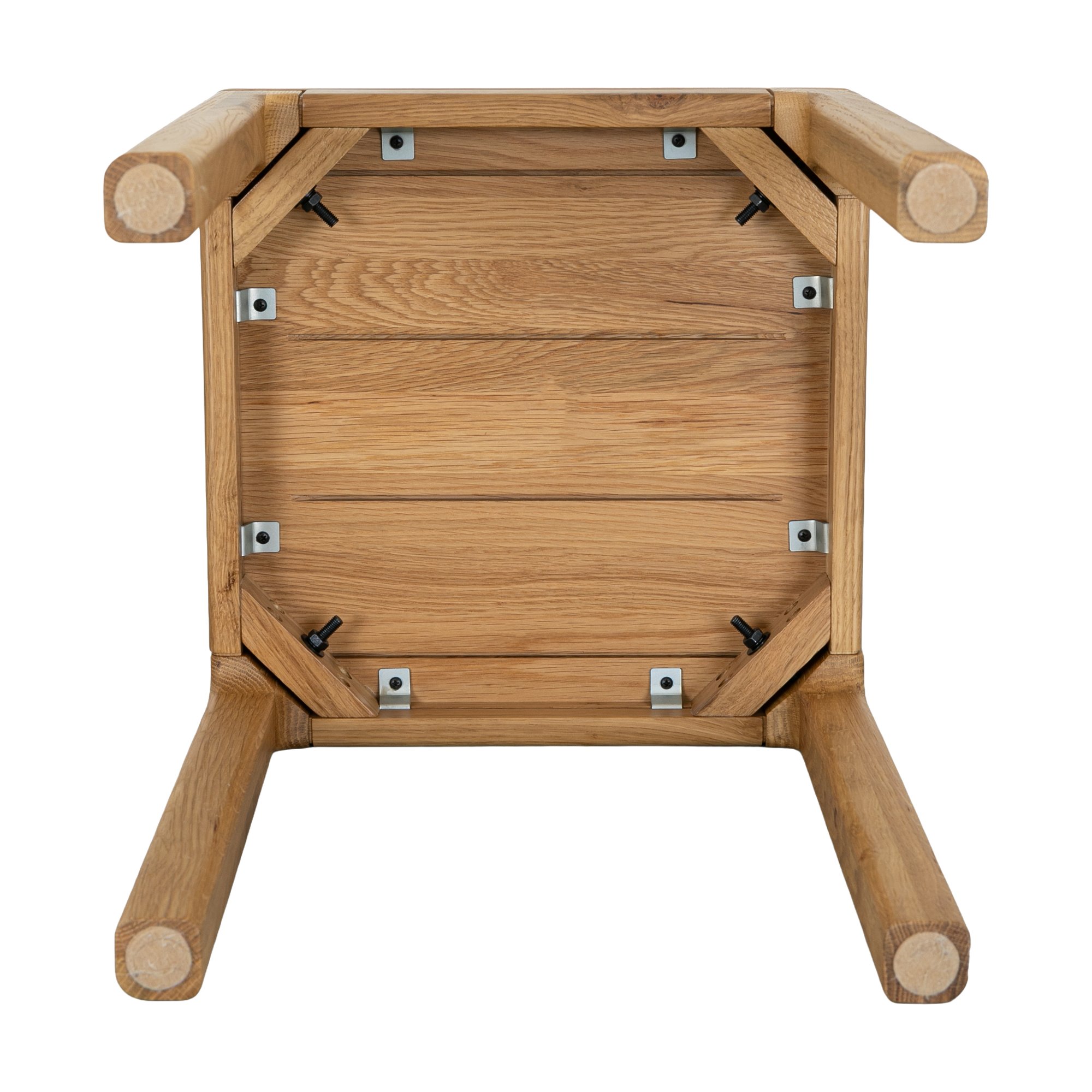 Aurora Side Table in Natural Oak, 40cm - image 4