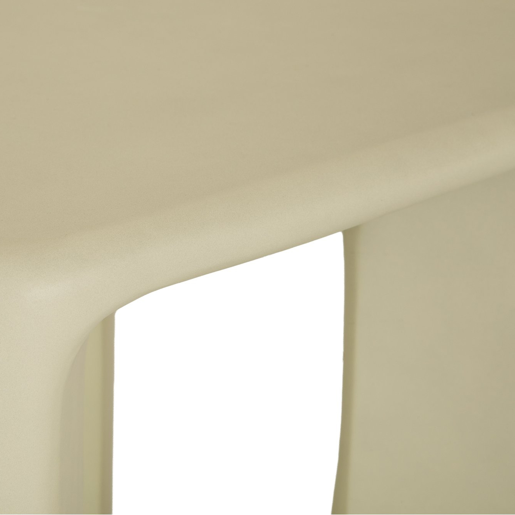 Mesa Auxiliar Kubo en Fibrocemento Blanco Menta con Acabado Liso, 48cm - image 4
