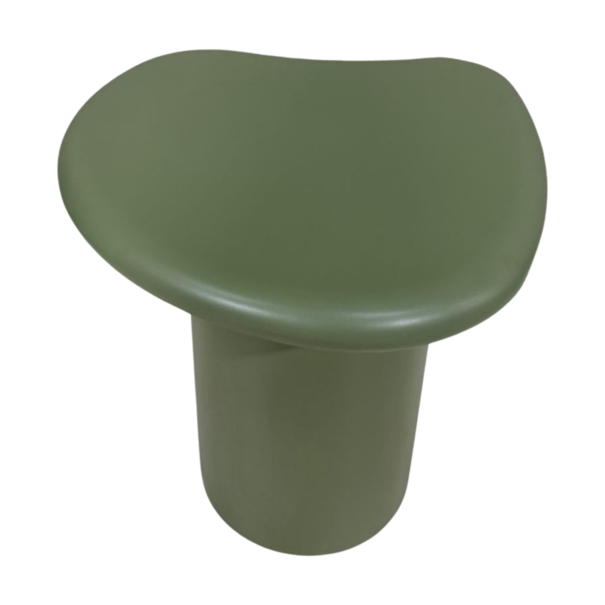 Mesa Auxiliar Peruna en Fibrocemento Té Verde con Acabado Suave, 48cm de largo - image 2