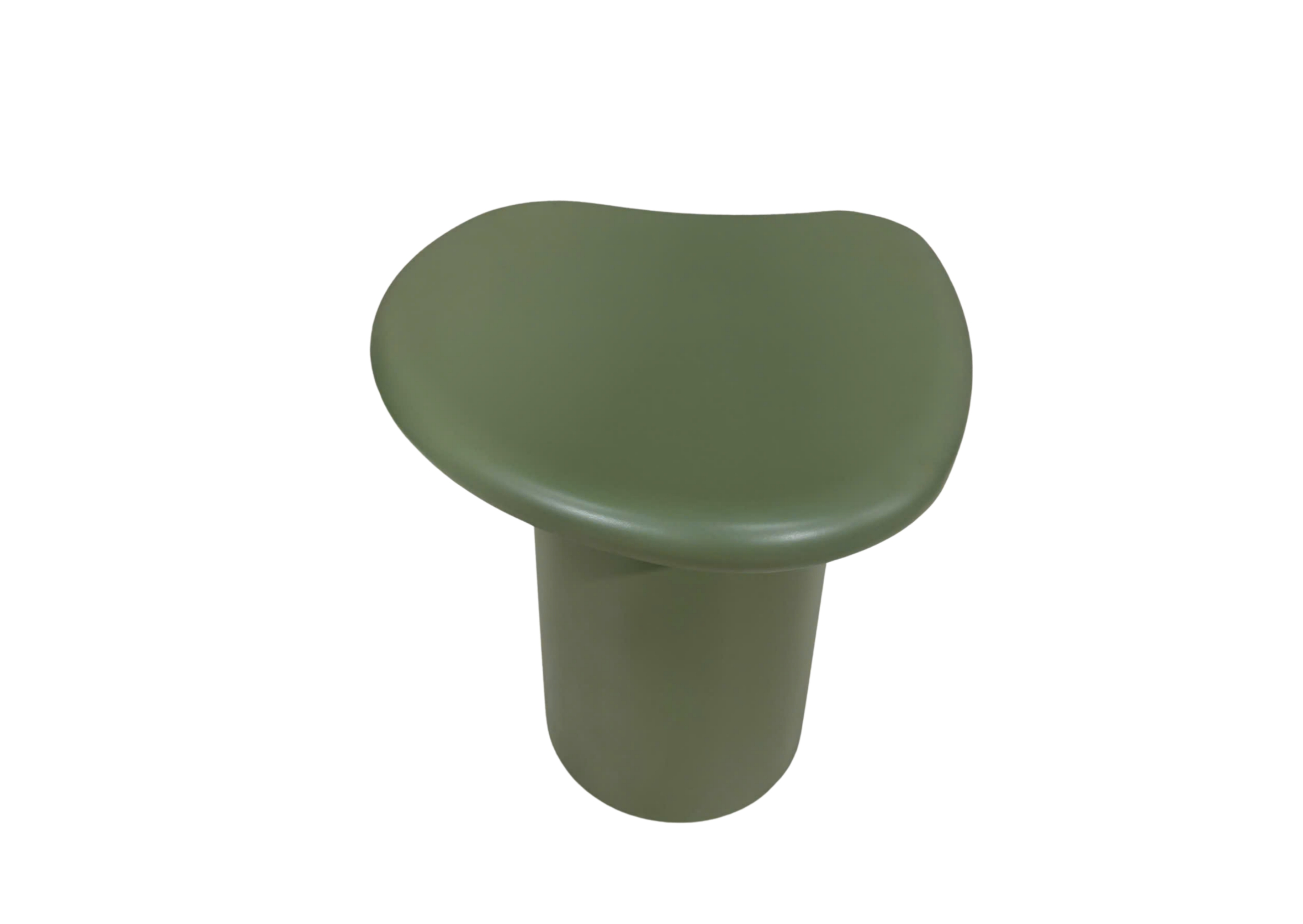 Mesa Auxiliar Peruna en Fibrocemento Té Verde con Acabado Suave, 48cm de largo - image 4