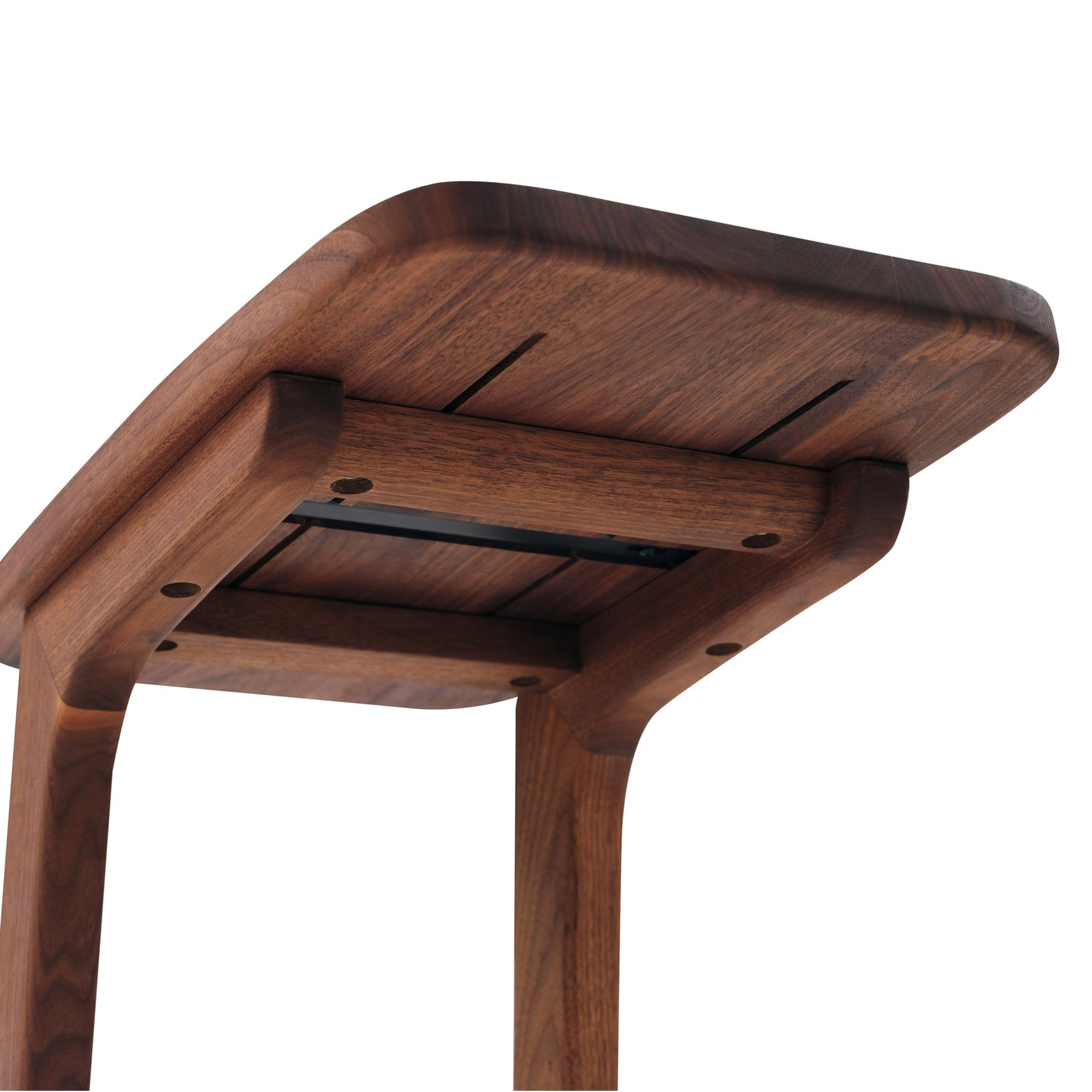 Scott Sofa Side Table in Natural Walnut, 60cm - image 7