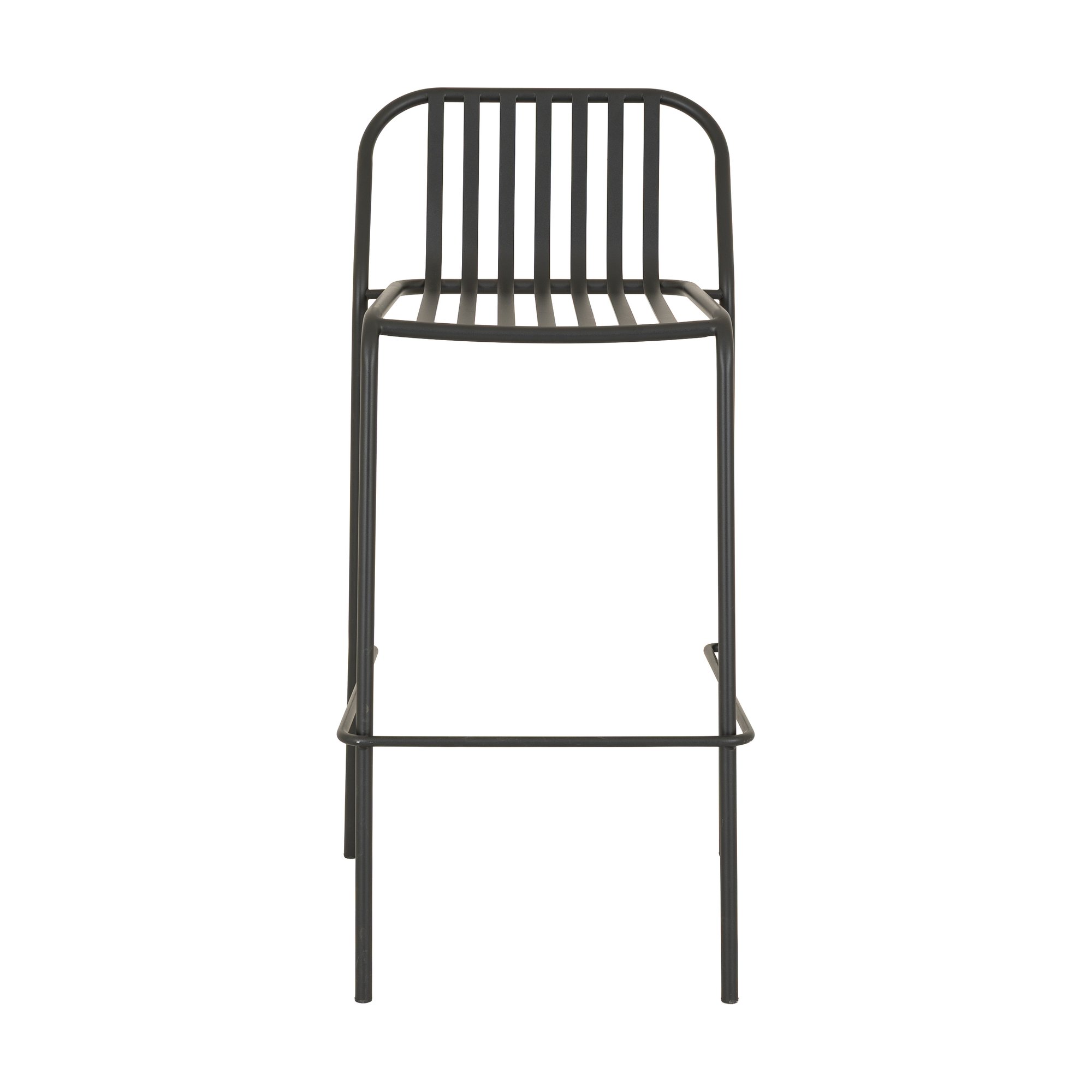 Petrol Bar Chair in Black Steel - image 2
