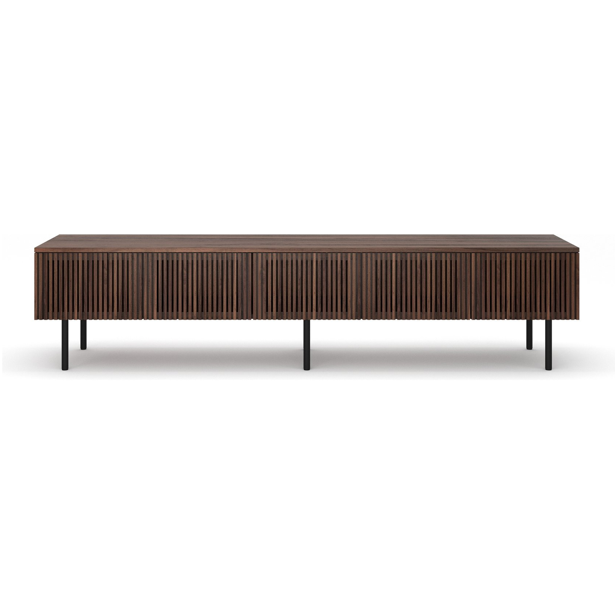 Mueble de TV Monterey en Chapa de Nogal Natural, 200cm - image 2